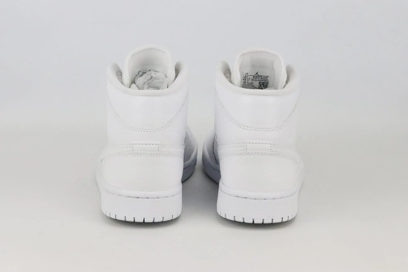 NIKE AIR JORDAN 1 SNAKE EFFECT LEATHER HIGH TOP SNEAKERS EU 38.5 UK 5 US 7.5 - Image 4