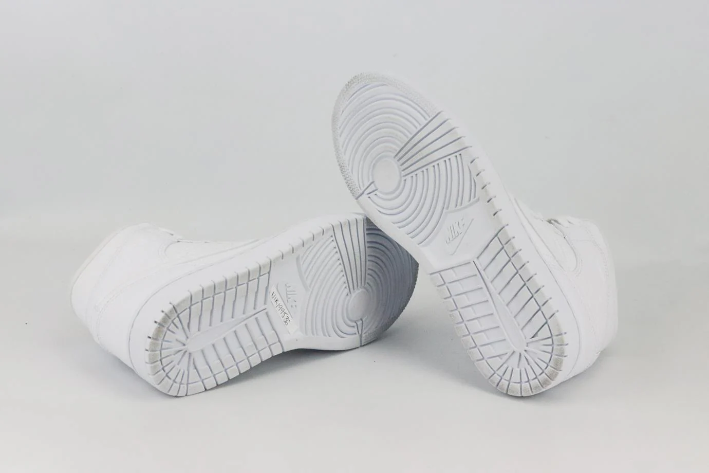 NIKE AIR JORDAN 1 SNAKE EFFECT LEATHER HIGH TOP SNEAKERS EU 38.5 UK 5 US 7.5 - Image 5