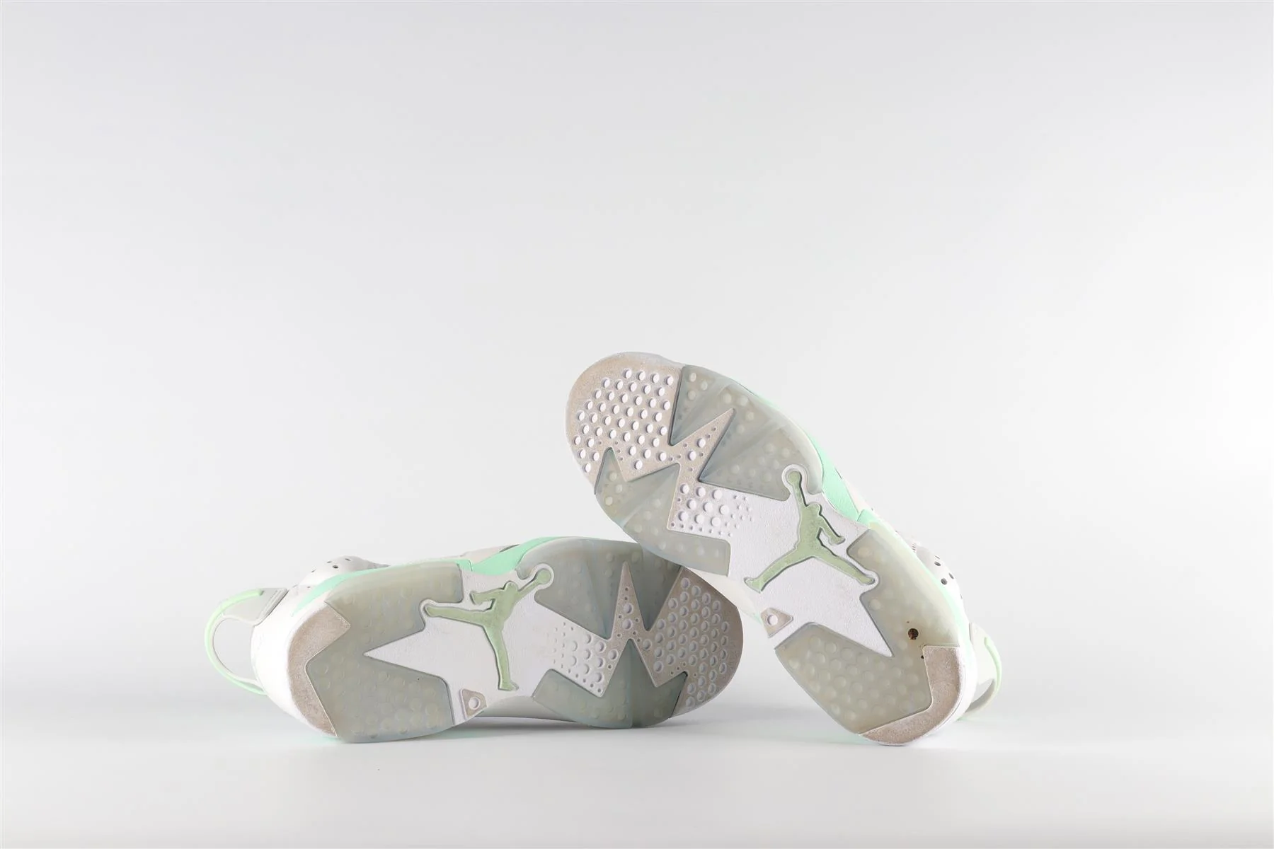 NIKE AIR JORDAN RETRO 6 MINT FOAM SNEAKERS EU 38.5 UK 5 US 7.5 - Image 6