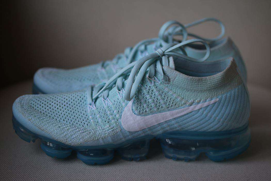 NIKE AIR VAPORMAX FLYKNIT GLACIER BLUE SNEAKERS EU 41 UK 7 US 9.5 - Image 3