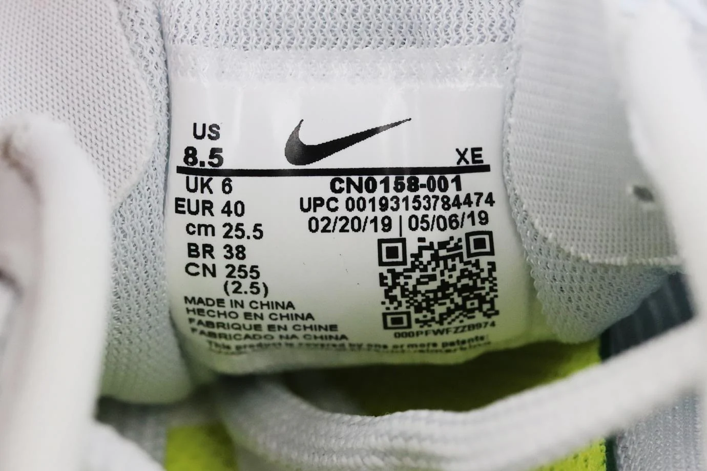 NIKE AIR ZOOM PEGASUS 36 MESH SNEAKERS EU 40 UK 6 US 8.5 - Image 6