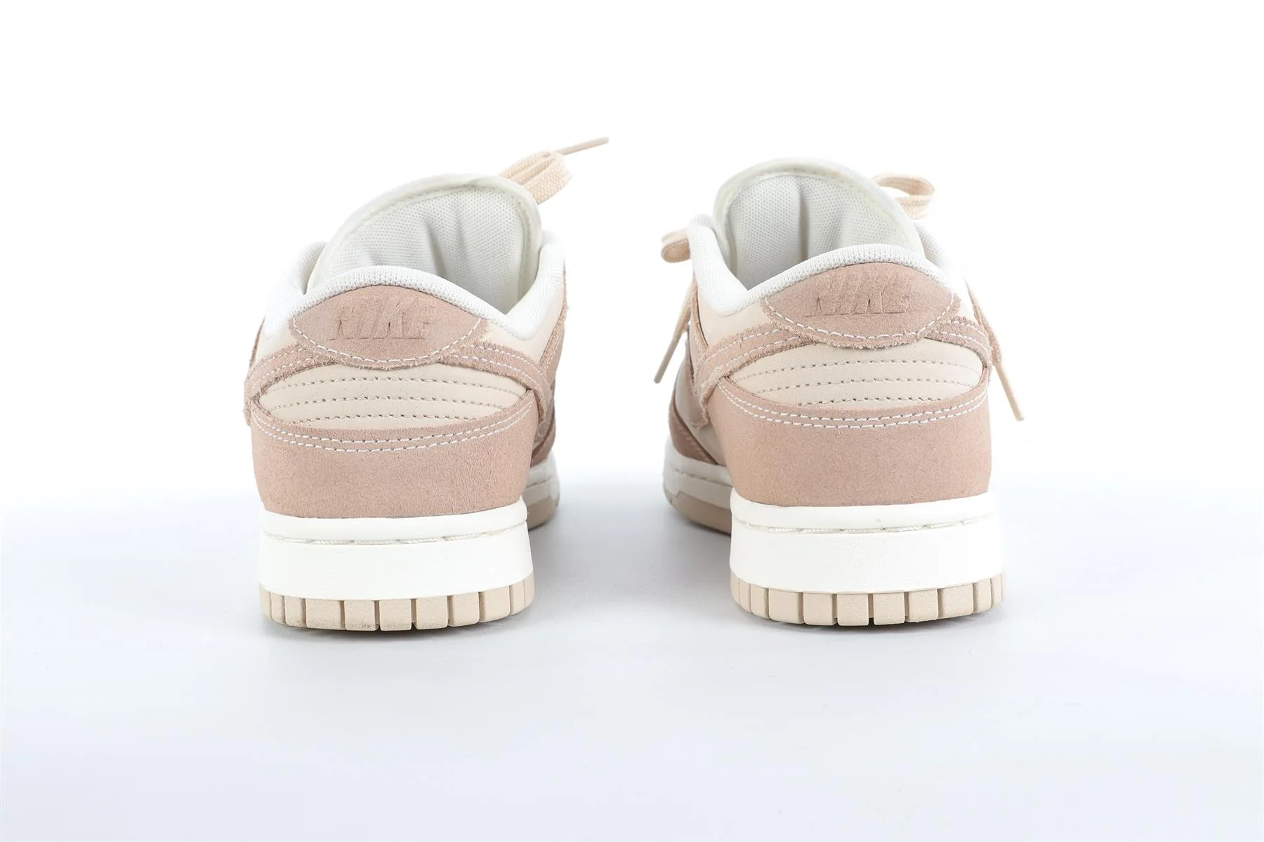 NIKE BEIGE DUNK LOW SANDDRIFT HEMP SNEAKERS EU 38.5 UK 5 US 7.5 - Image 5