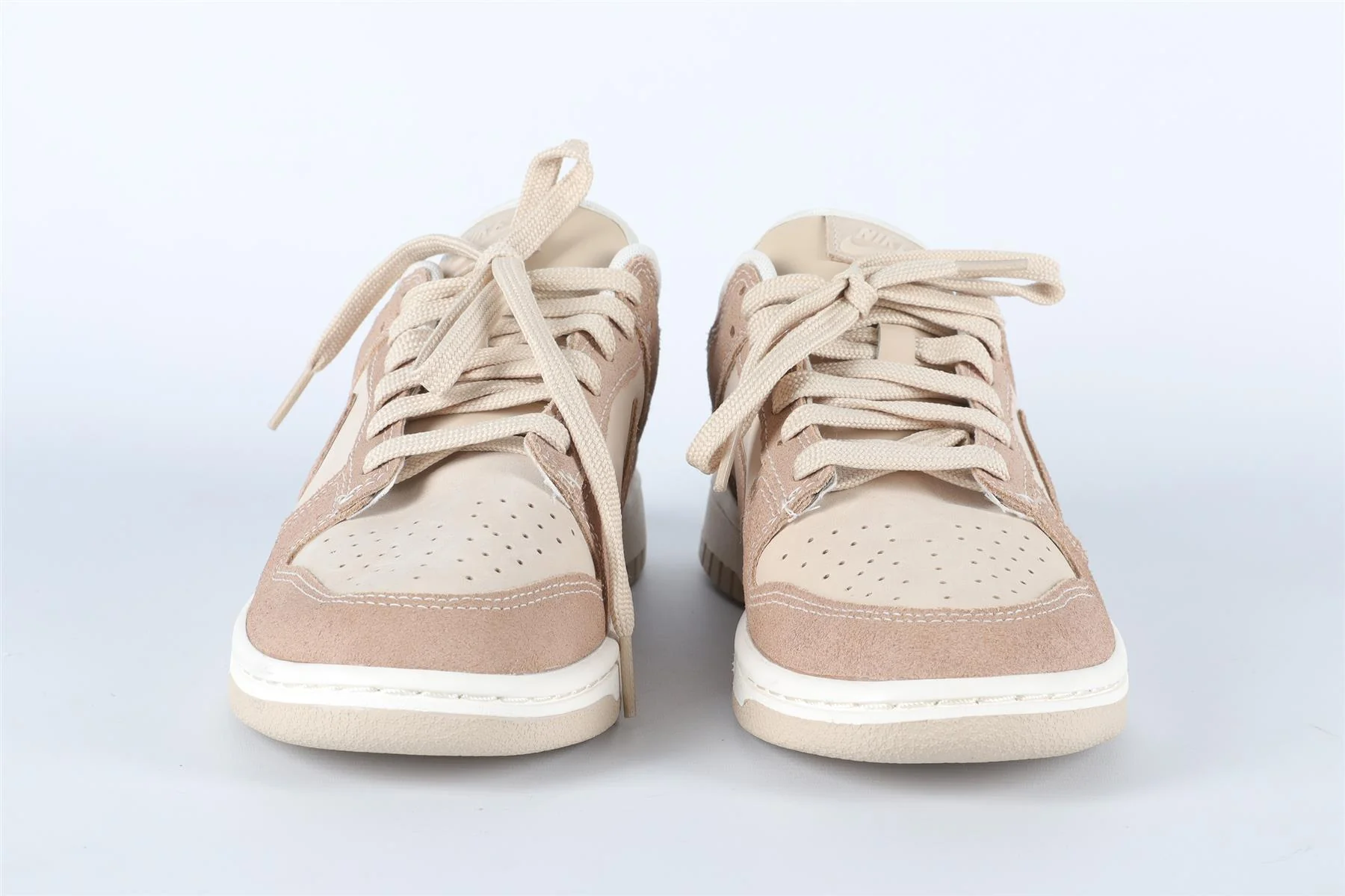 NIKE BEIGE DUNK SAND DRIFT SNEAKERS EU 39 UK 5.5 US 8 - Image 3