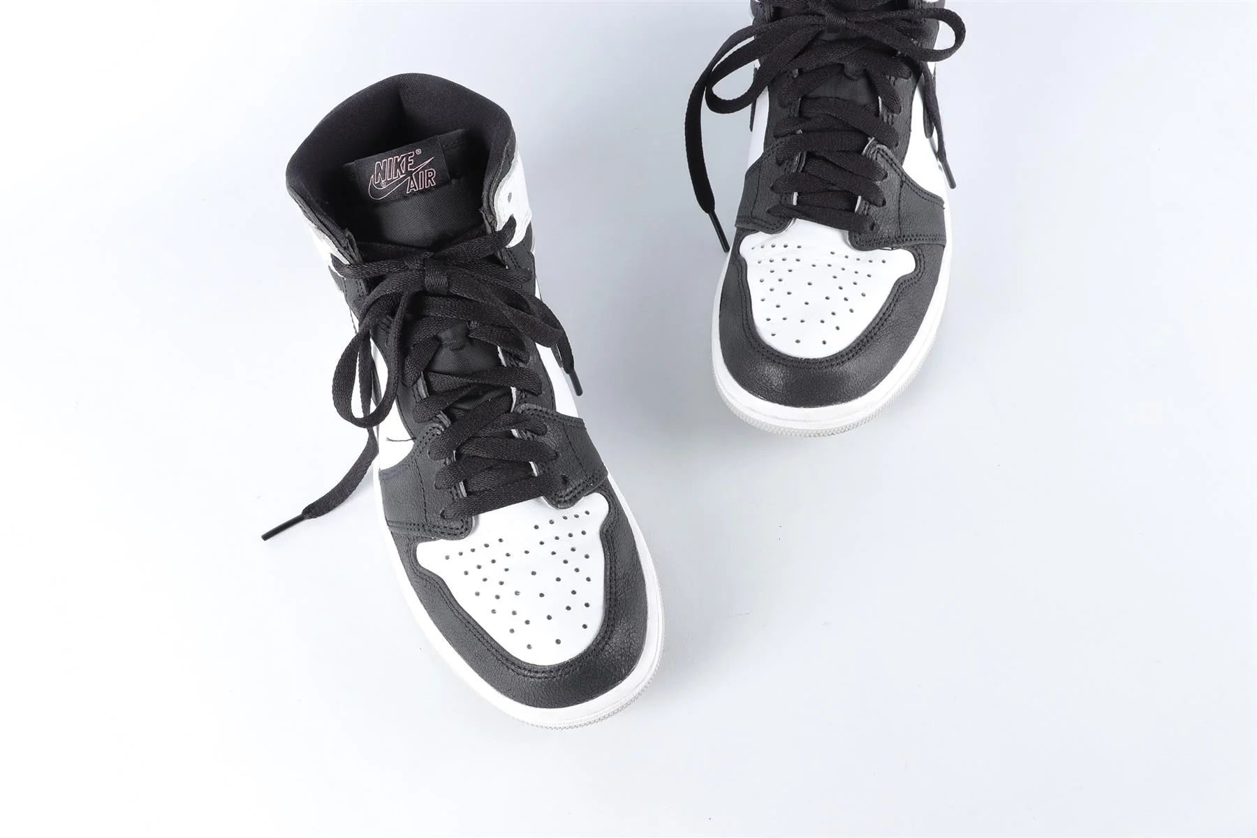 NIKE BLACK AIR JORDAN 1 RETRO STAGE HAZE SNEAKERS EU 40 UK 6 US 7 - Image 4
