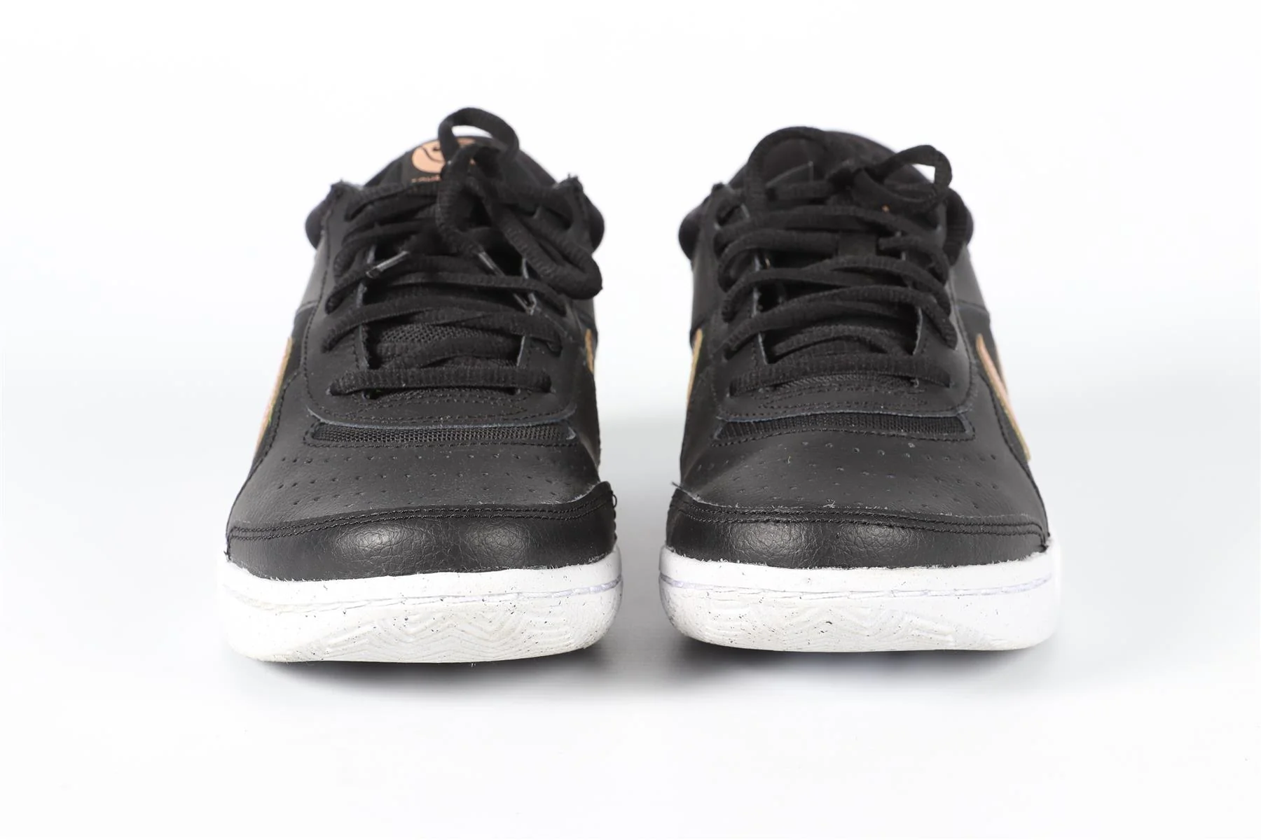 NIKE BLACK COURT LITE MESH SNEAKERS UK 5.5 US 8 EU 39 - Image 3
