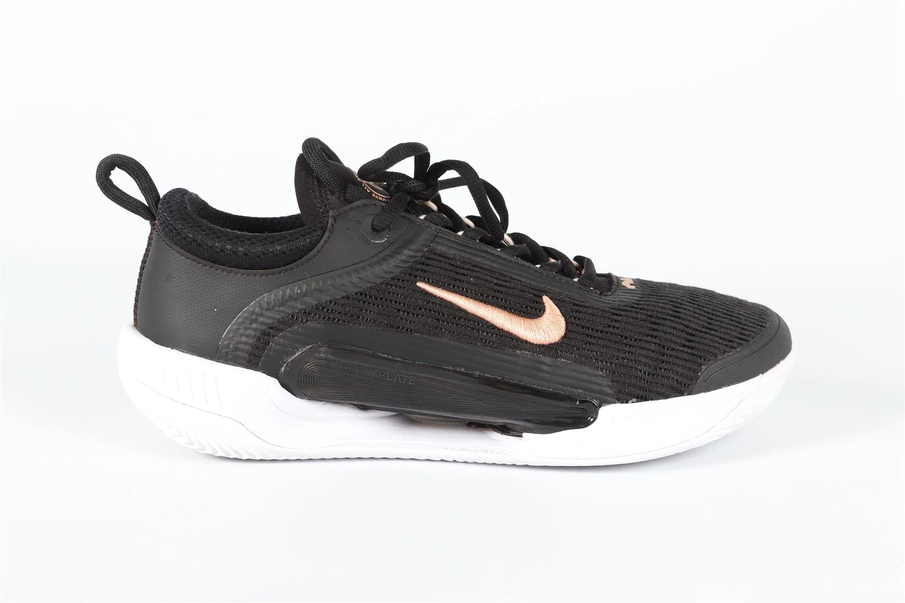 NIKE BLACK COURT NXT MESH SNEAKERS UK 5.5 US 8 EU 39 - Image 2