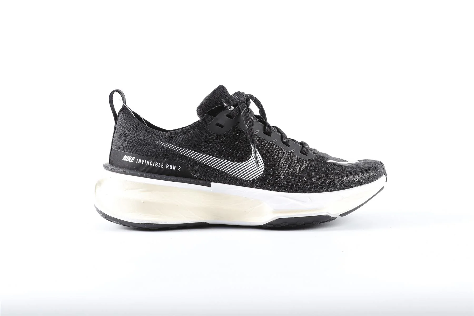 NIKE BLACK INVINCIBLE RUN 3 SNEAKERS EU 39 UK 5.5 US 8 - Image 2