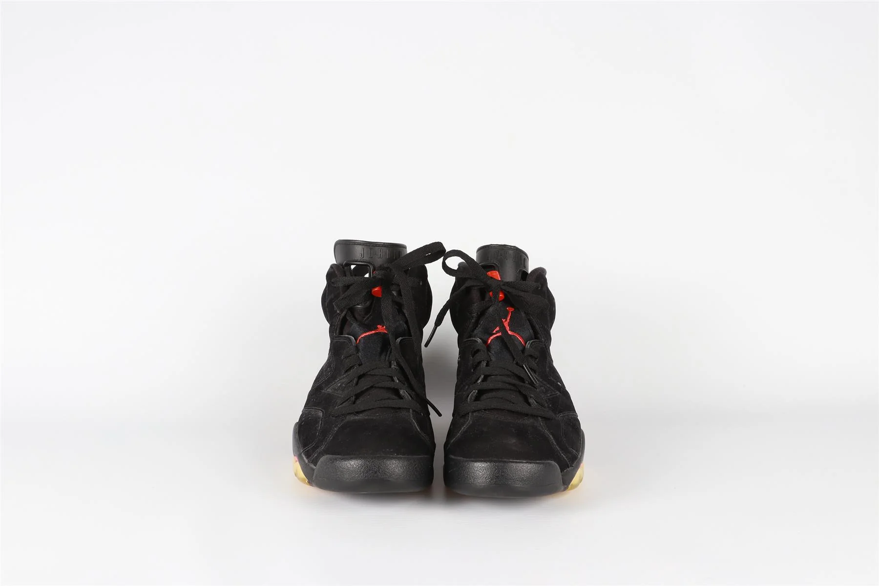 NIKE AIR JORDAN 6 RETRO VARSITY RED SUEDE SNEAKERS EU 44 UK 9 US 10 - Image 3
