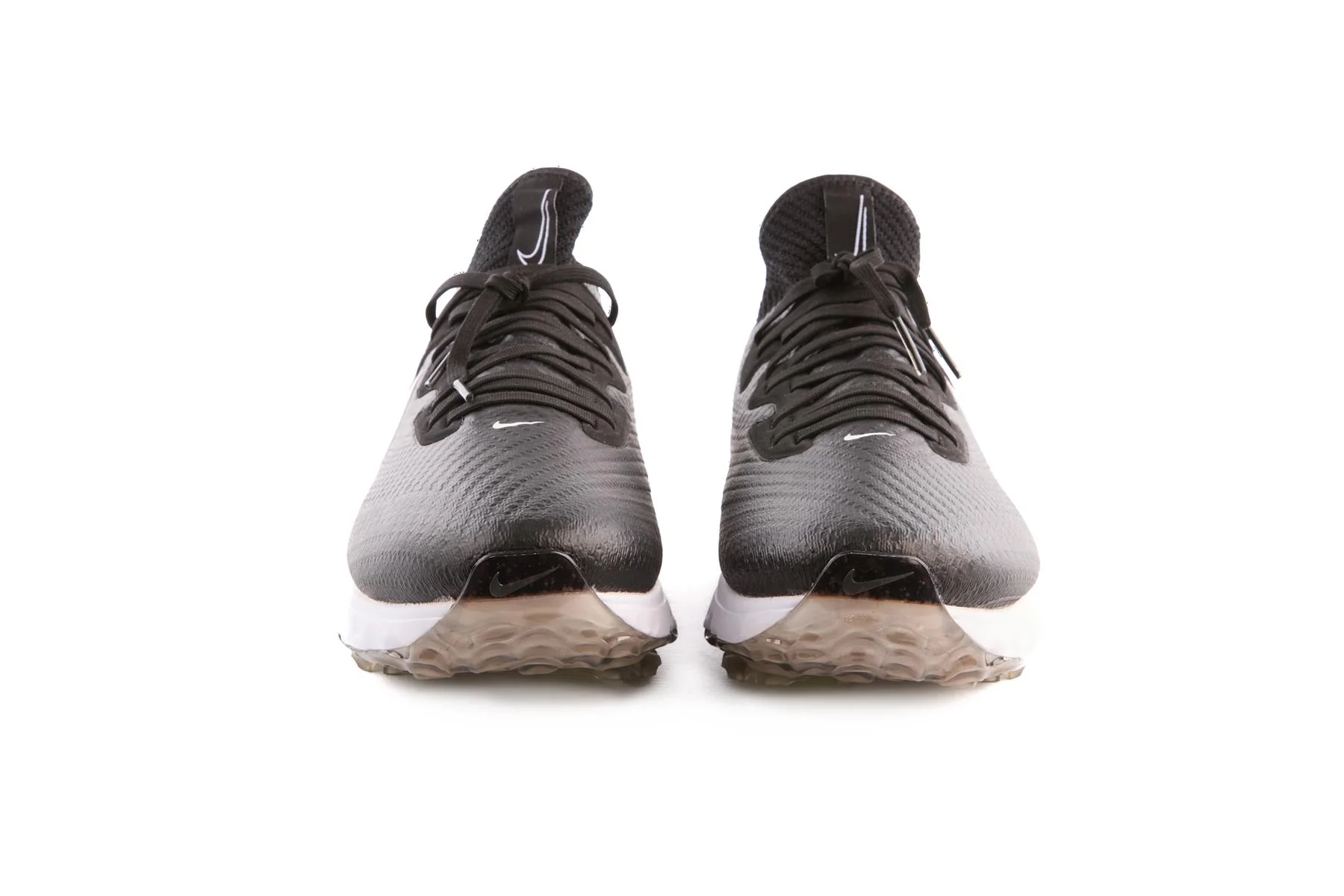 NIKE BLACK MEN'S AIR ZOOM SNEAKERS UK 9 EU 44 US 10 - Image 3