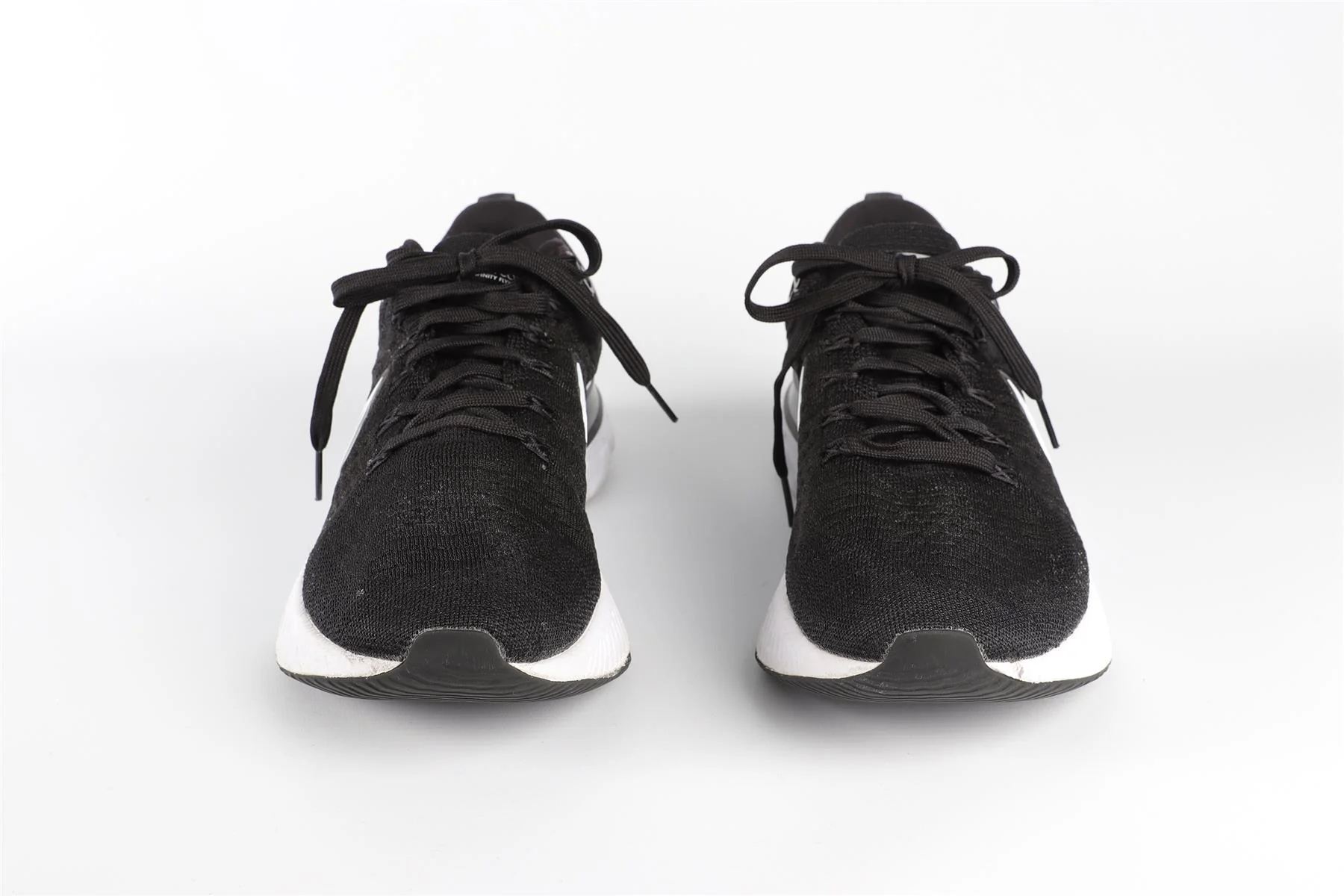 NIKE BLACK MEN'S NIKE REACT INFINITY RUN SNEAKERS EU 44 UK 9 US 10 - Image 3