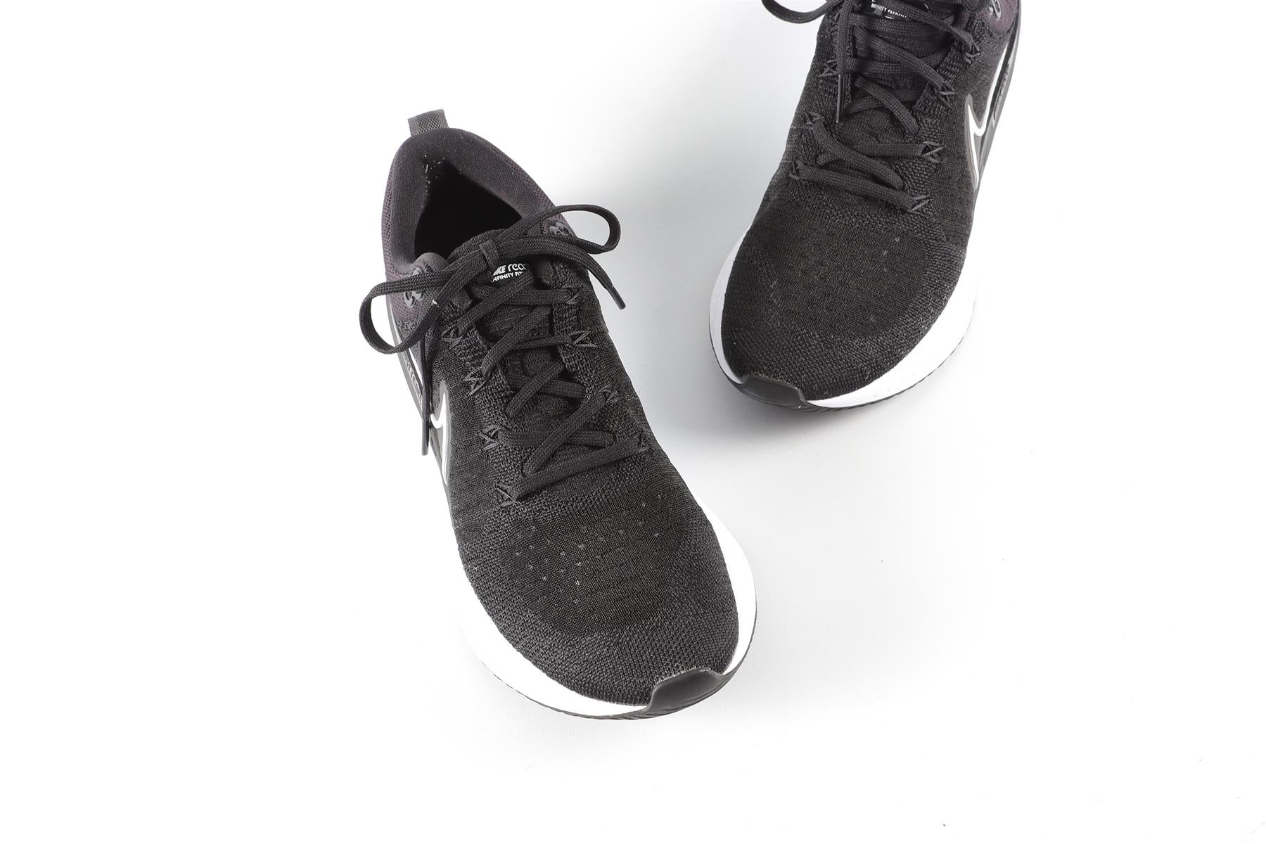NIKE BLACK REACT SNEAKERS EU 39 UK 5.5 US 8 - Image 4