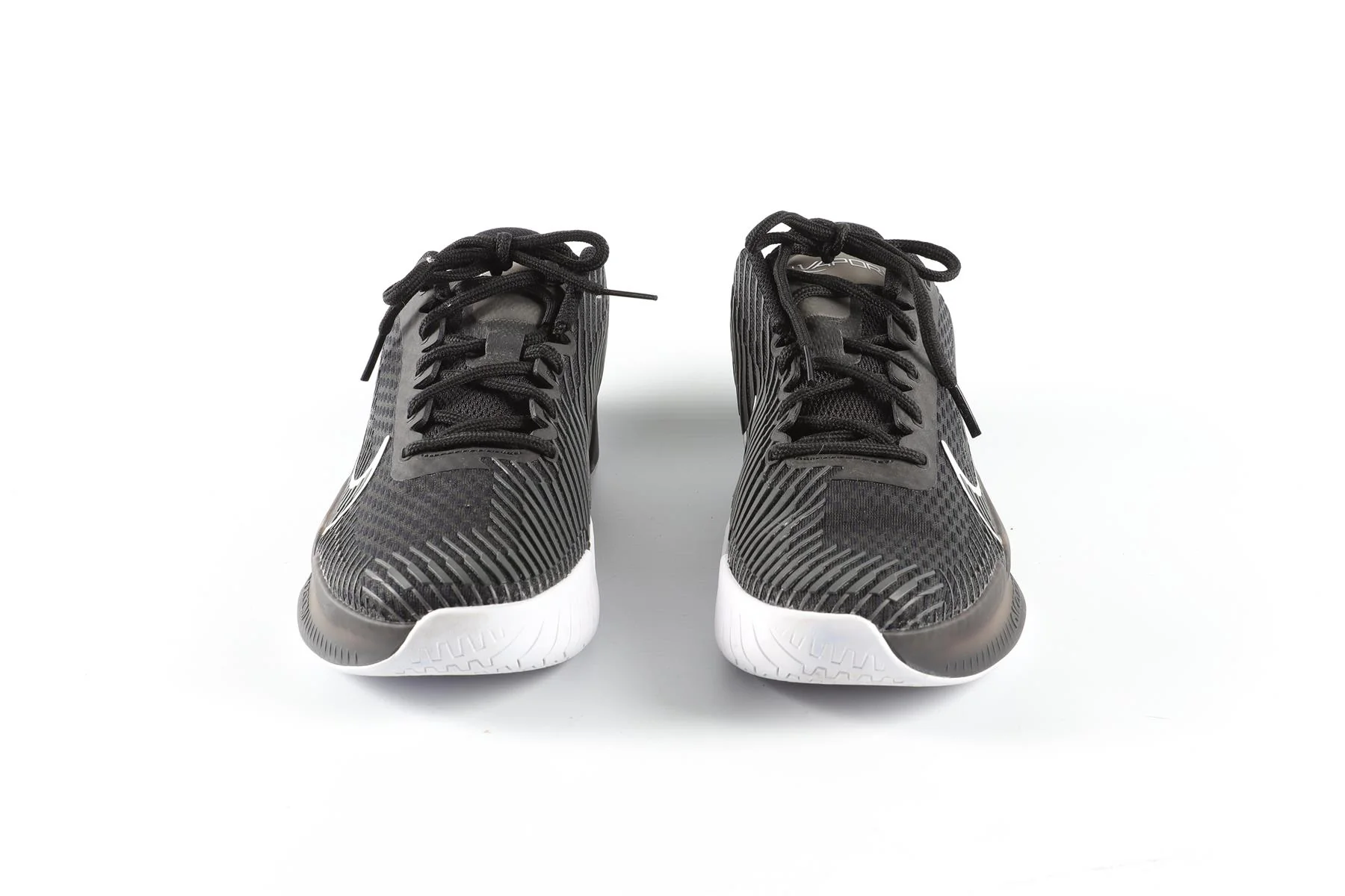 NIKE BLACK VAPOR 11 MESH SNEAKERS EU 39 UK 5.5 US 8 - Image 3