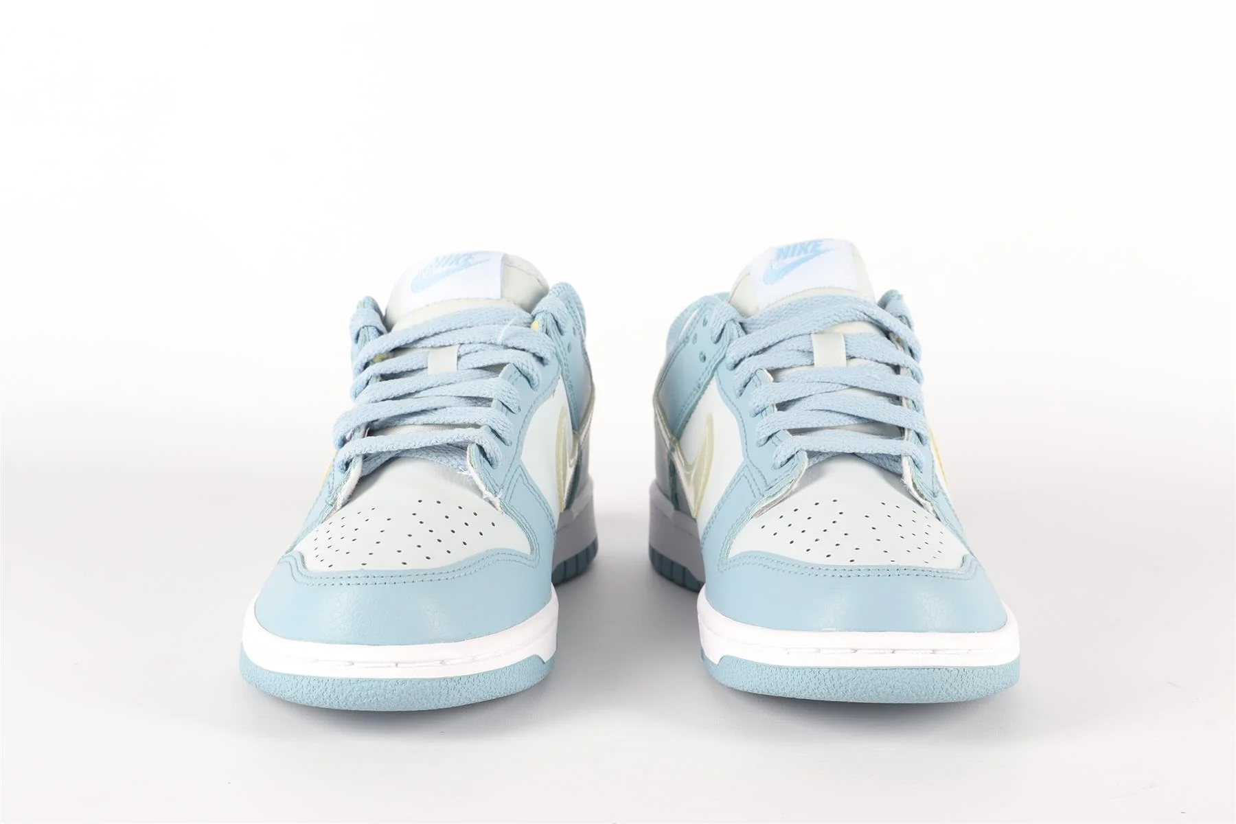 NIKE BLUE DUNK SWOOSH BLUE SNEAKERS EU 38.5 UK 5.5 US 6 - Image 3