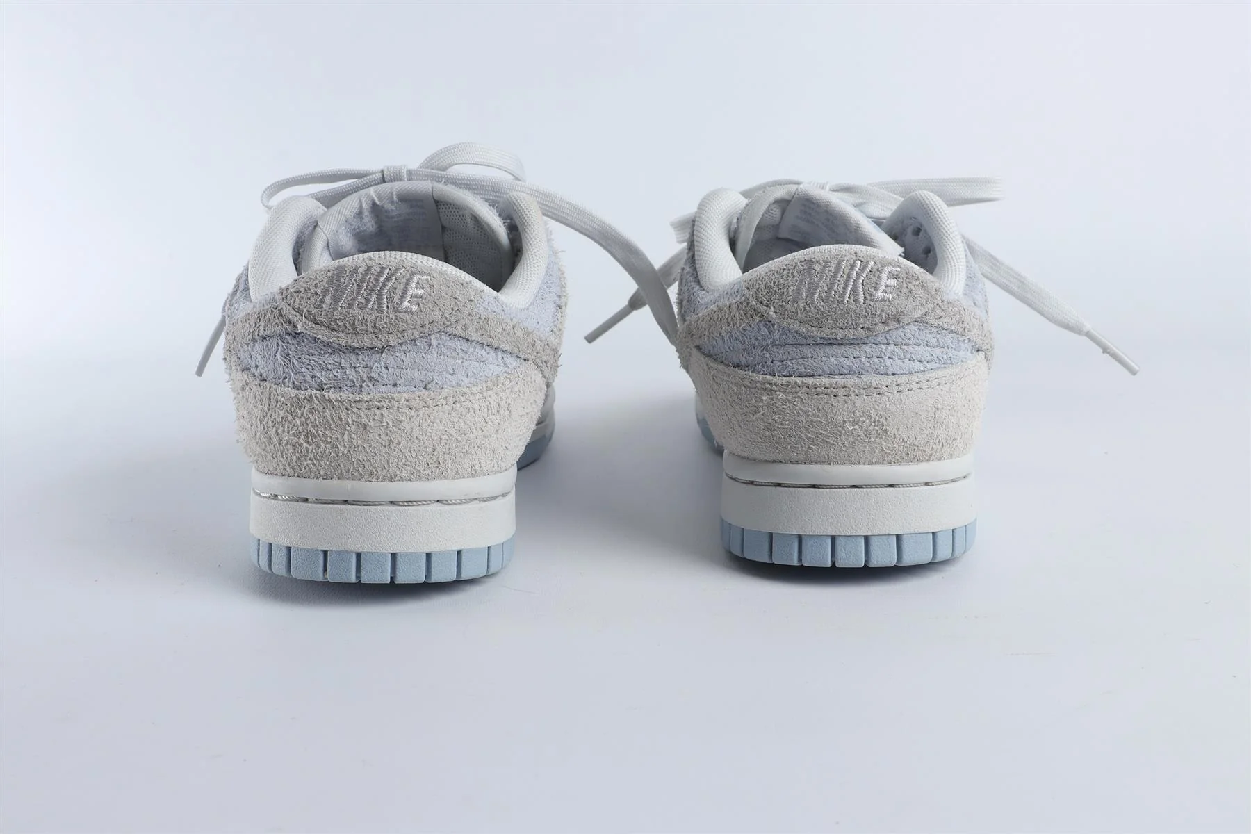 NIKE BLUE KIDS LEATHER SNEAKERS EU 35.5 UK 3 US 3.5 - Image 5