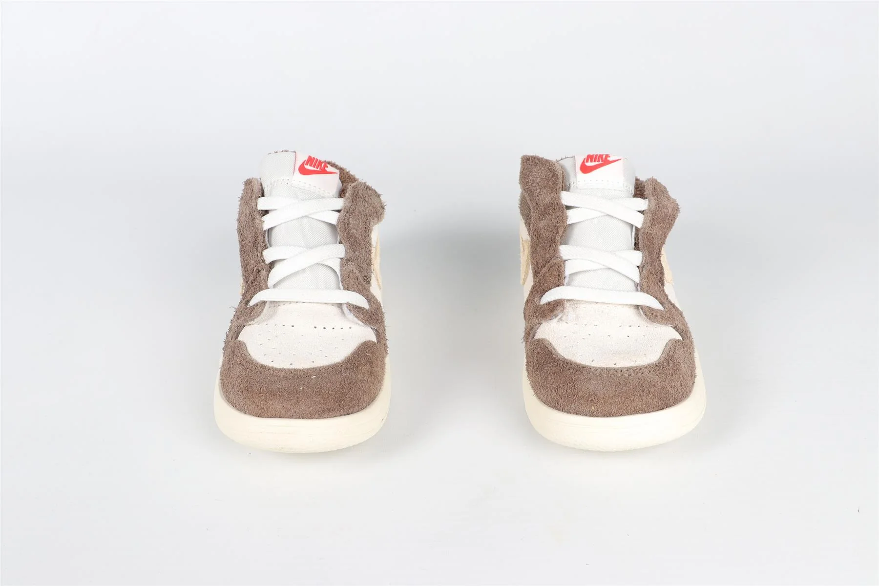 NIKE BROWN KIDS AIR JORDAN 1 LOW YEAR OF THE RABBIT SNEAKERS EU 25 UK 7.5 US 8 - Image 3