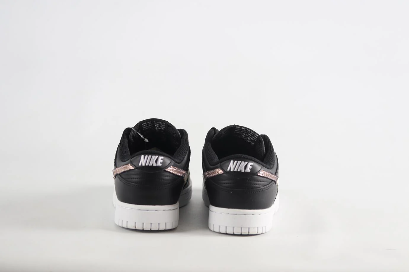 NIKE DUNK LOW ANIMAL INSTINCT LEATHER SNEAKERS EU 39 UK 5.5 US 8 - Image 4