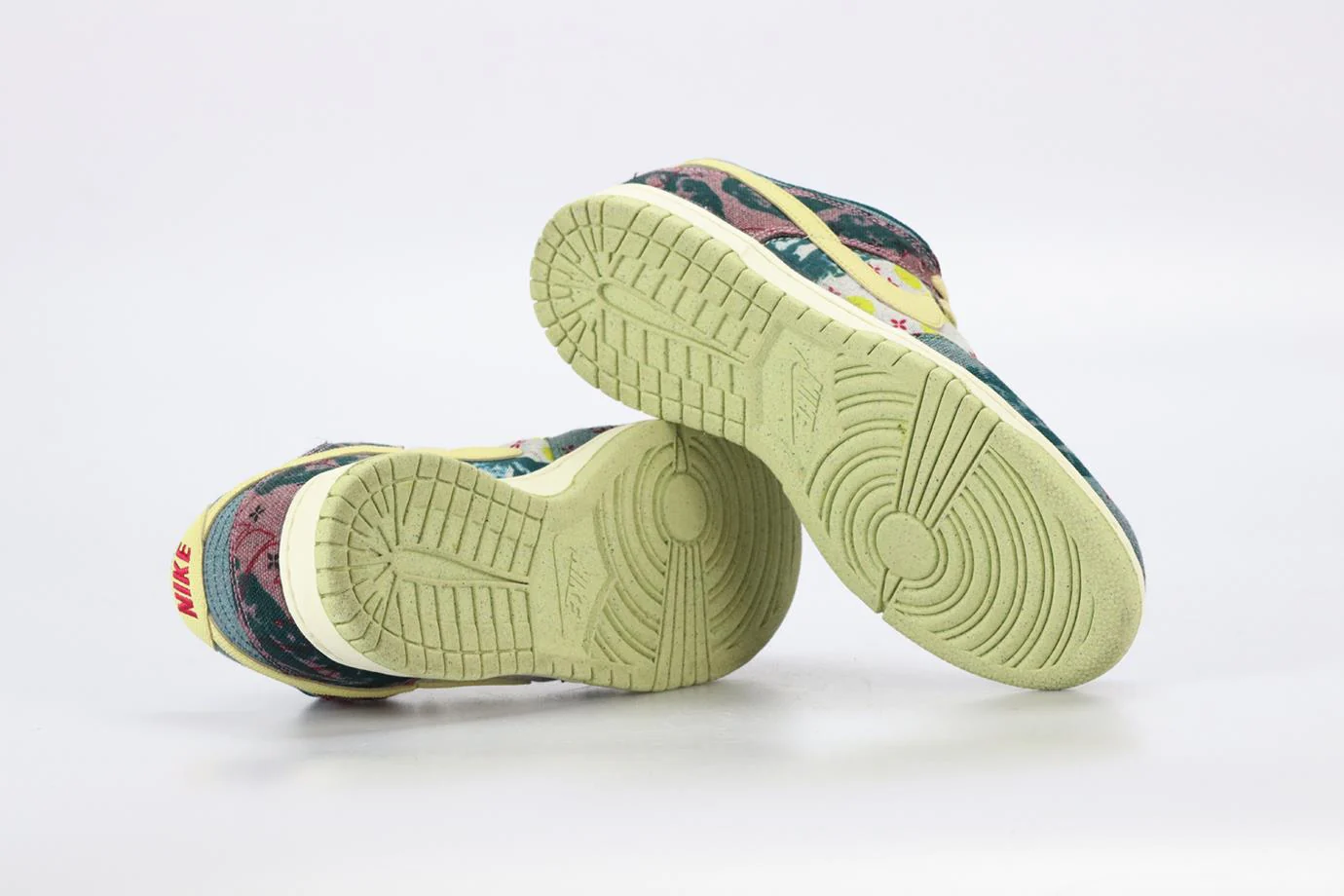 NIKE DUNK LOW COMMUNITY GARDEN CANVAS SNEAKERS EU 38.5 UK 5.5 US 6 - Image 5