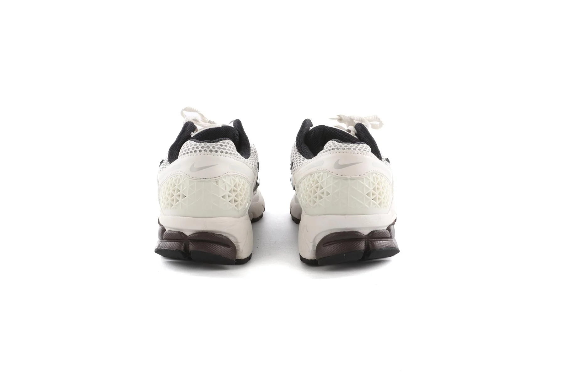 NIKE ECRU ZOOM VOMERO FIVE PHANTOM MESH SNEAKERS EU 39 UK 5.5 US 8 - Image 5