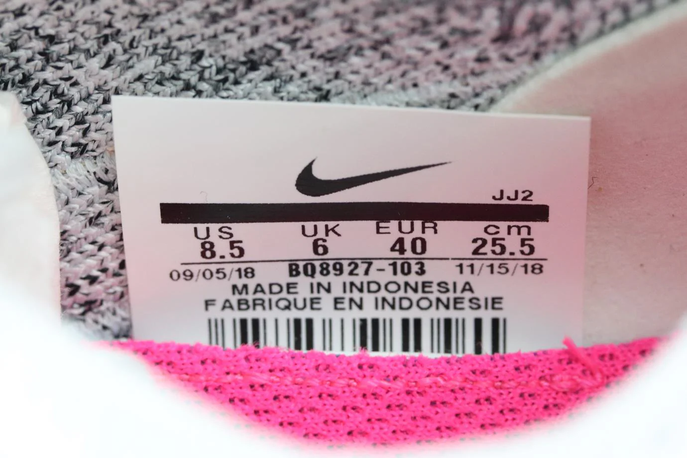 NIKE EPIC REACT FLYKNIT 2 MESH SNEAKERS EU 40 UK 6 US 8.5 - Image 6