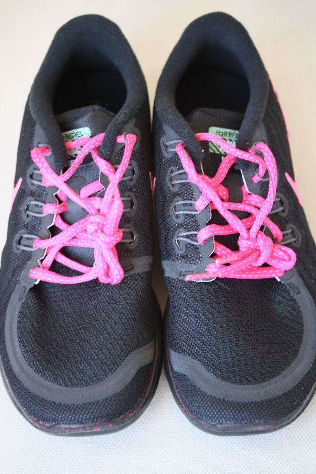 NIKE FREE 5.0 BLACK H2O REPEL TRAINERS 38.5 UK 5 US 7.5 - Image 5