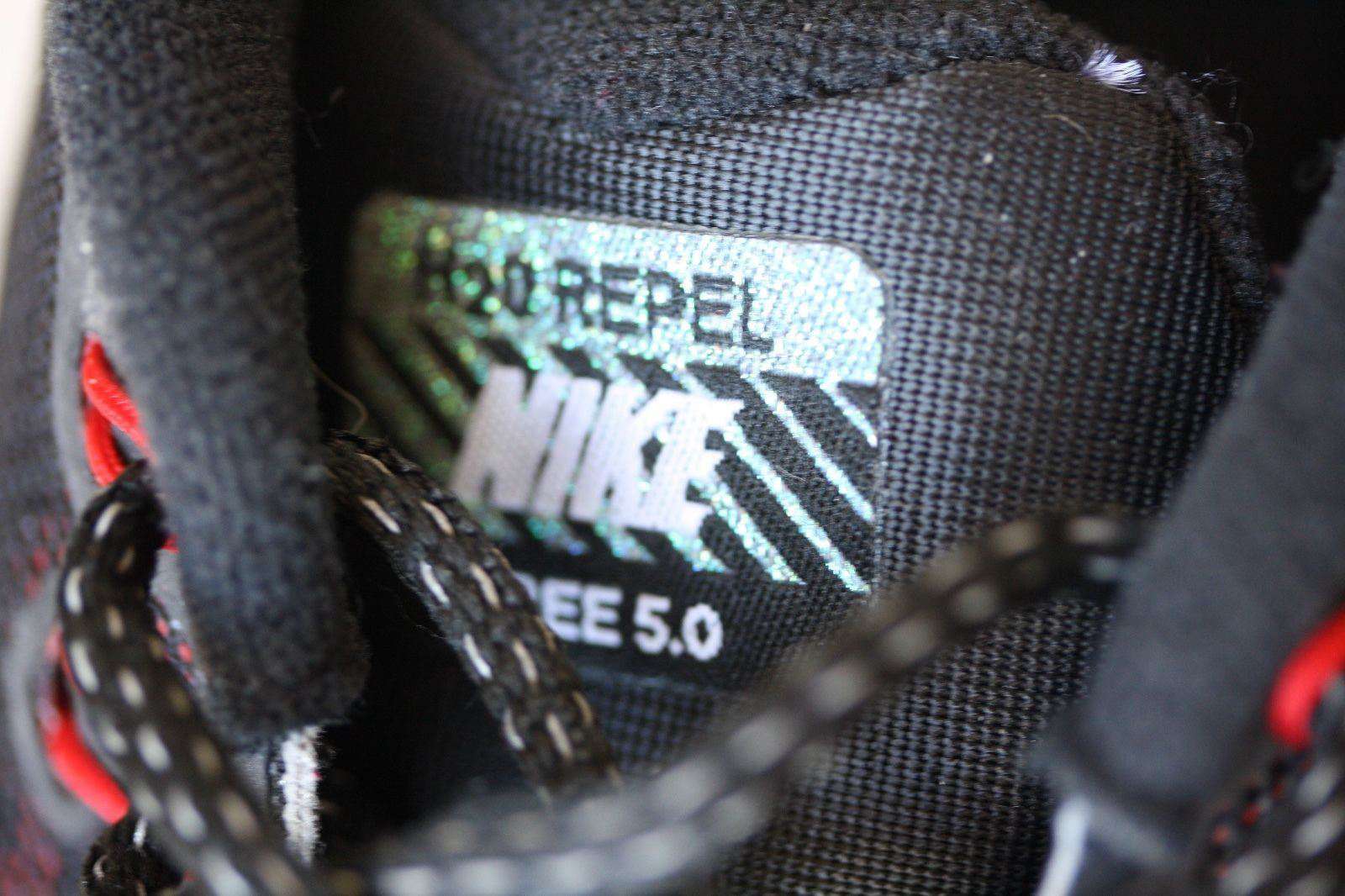 NIKE FREE 5.0 BLACK H2O REPEL TRAINERS 38.5 UK 5 US 7.5 - Image 5