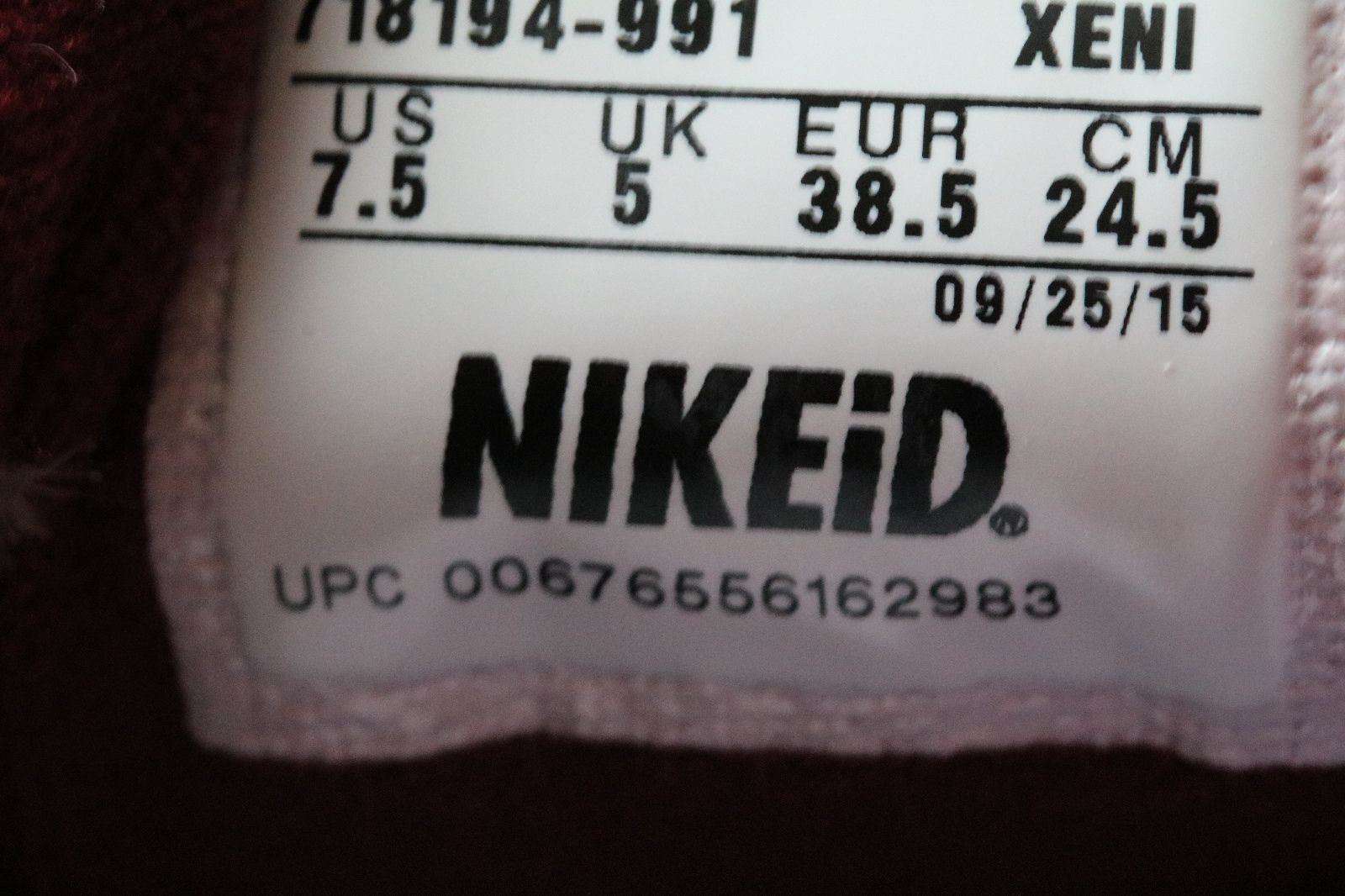 NIKE FREE 5.0 BURGUNDY TRAINERS EU 38.5 UK 5 US 7.5 - Image 11