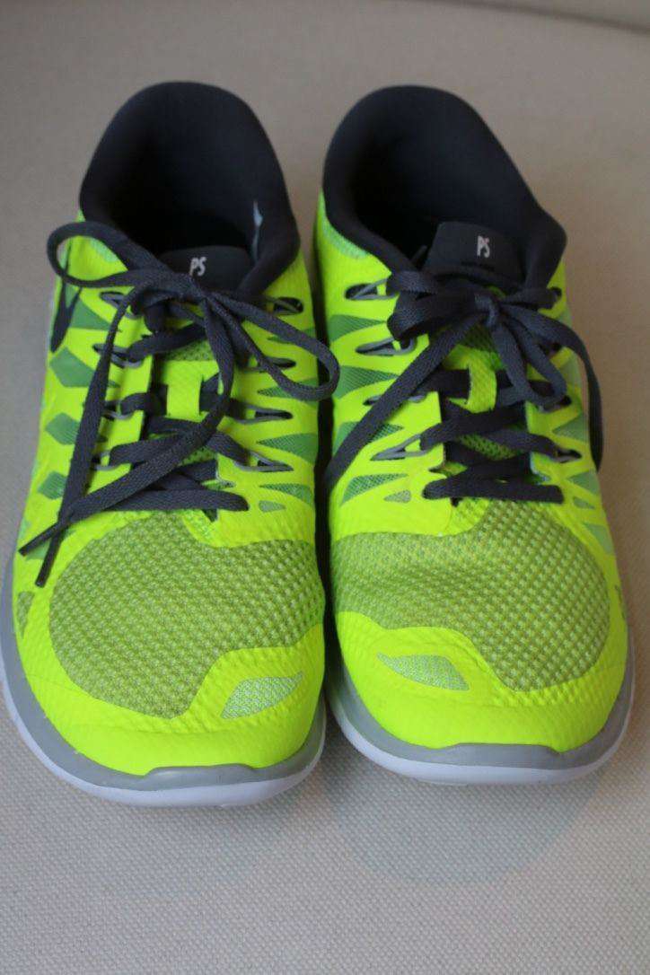 NIKE FREE 5.0 ID YELLOW TRAINERS 40 UK 6 US 8.5 - Image 3