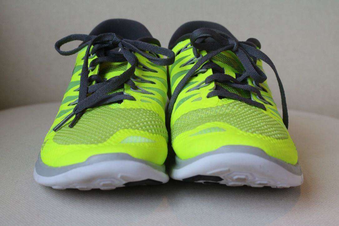 NIKE FREE 5.0 ID YELLOW TRAINERS 40 UK 6 US 8.5 - Image 5