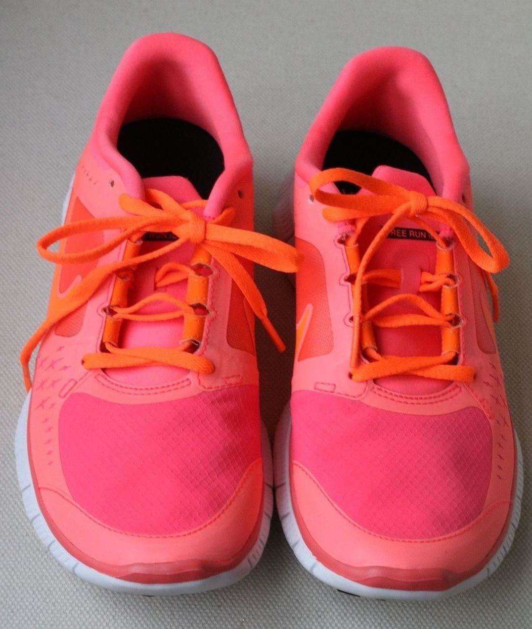 NIKE FREE 5.0 ORANGE TRAINERS EU 39 UK 5.5 US 8 - Image 2