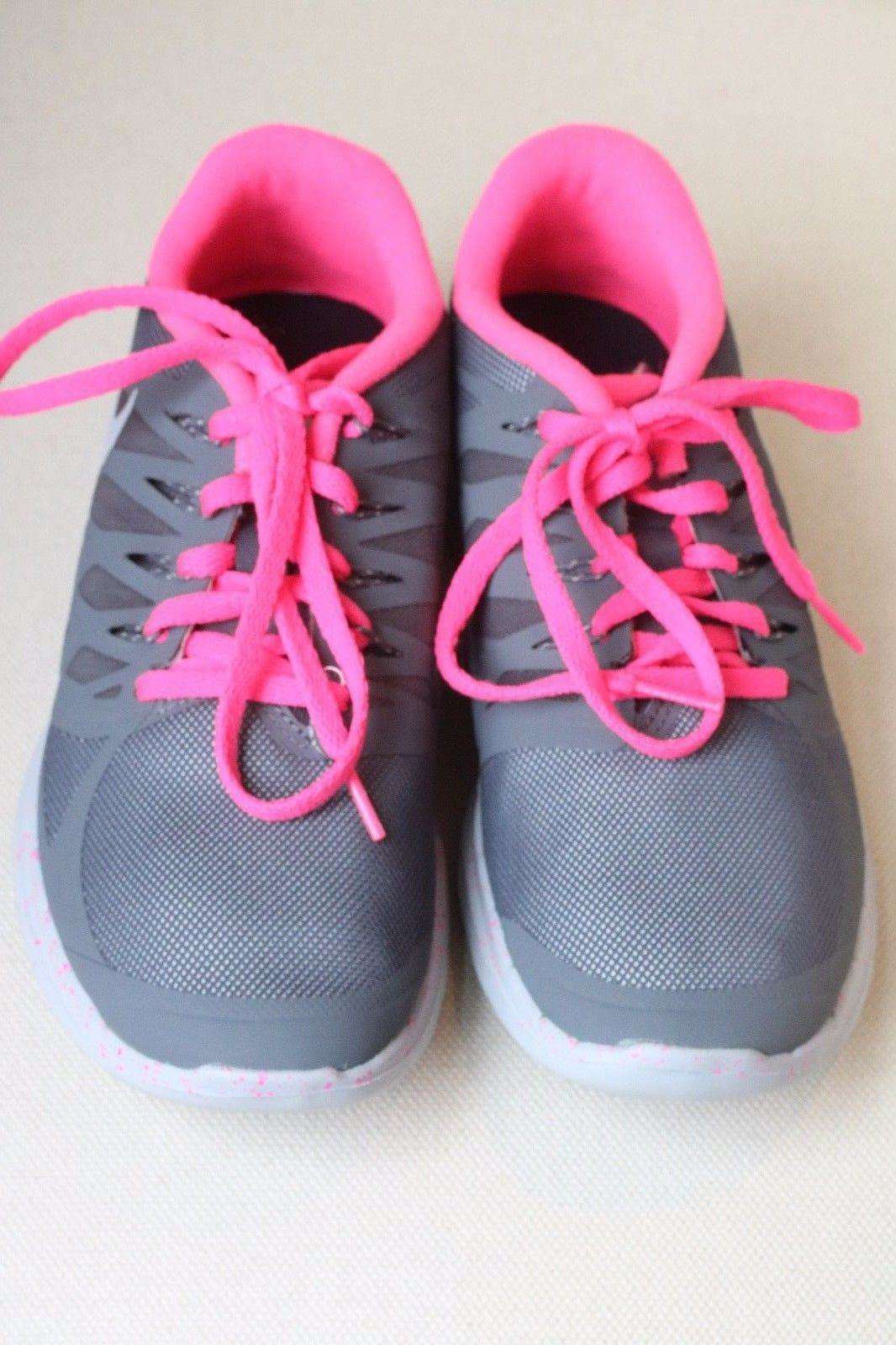 NIKE FREE 5.0 PINK/GREY H2O REPEL TRAINERS 38.5 UK 5 US 7.5 - Image 3