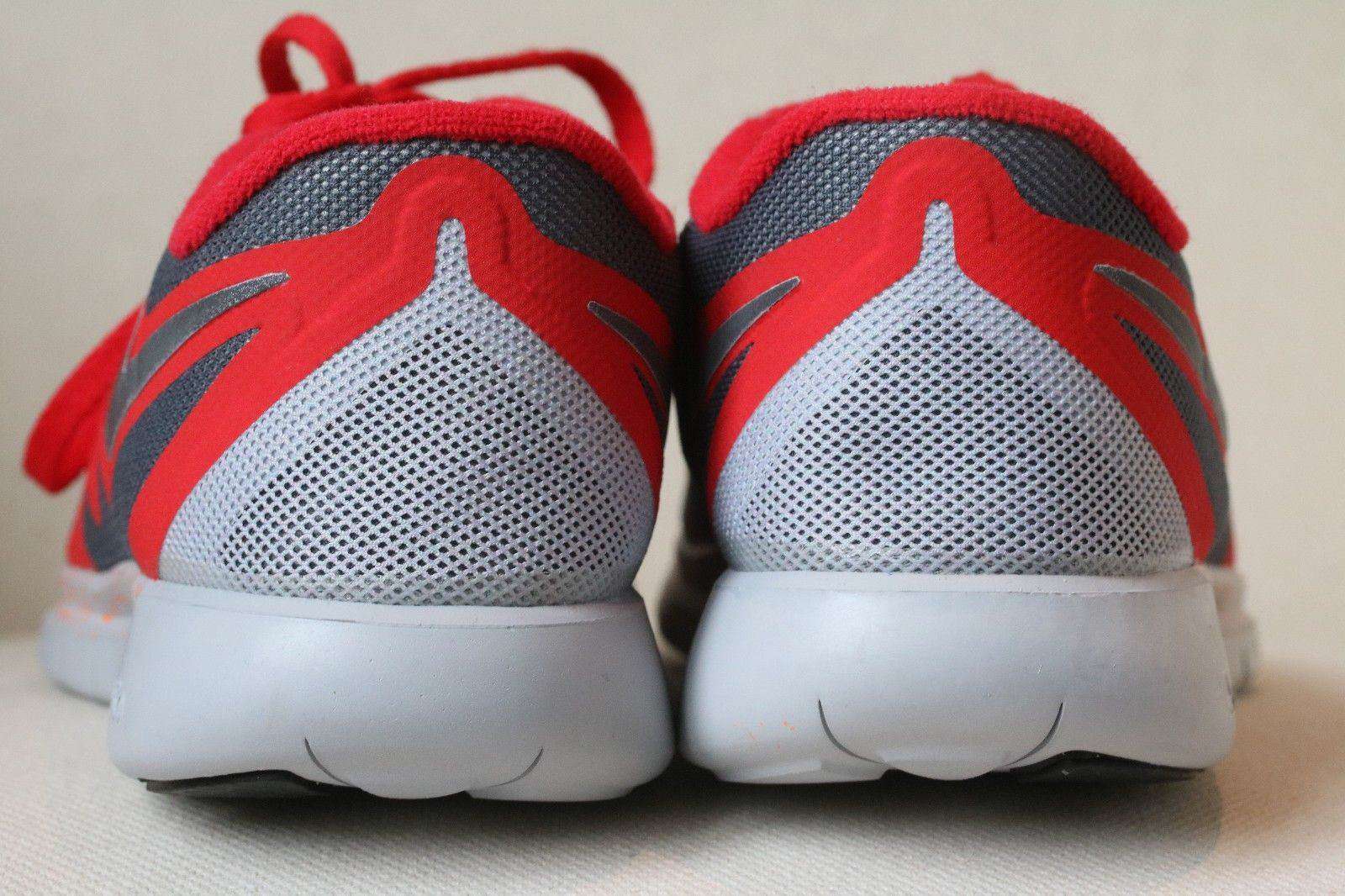 NIKE FREE 5.0 RED H2O REPEL TRAINERS 38.5 UK 5 US 7.5 - Image 5