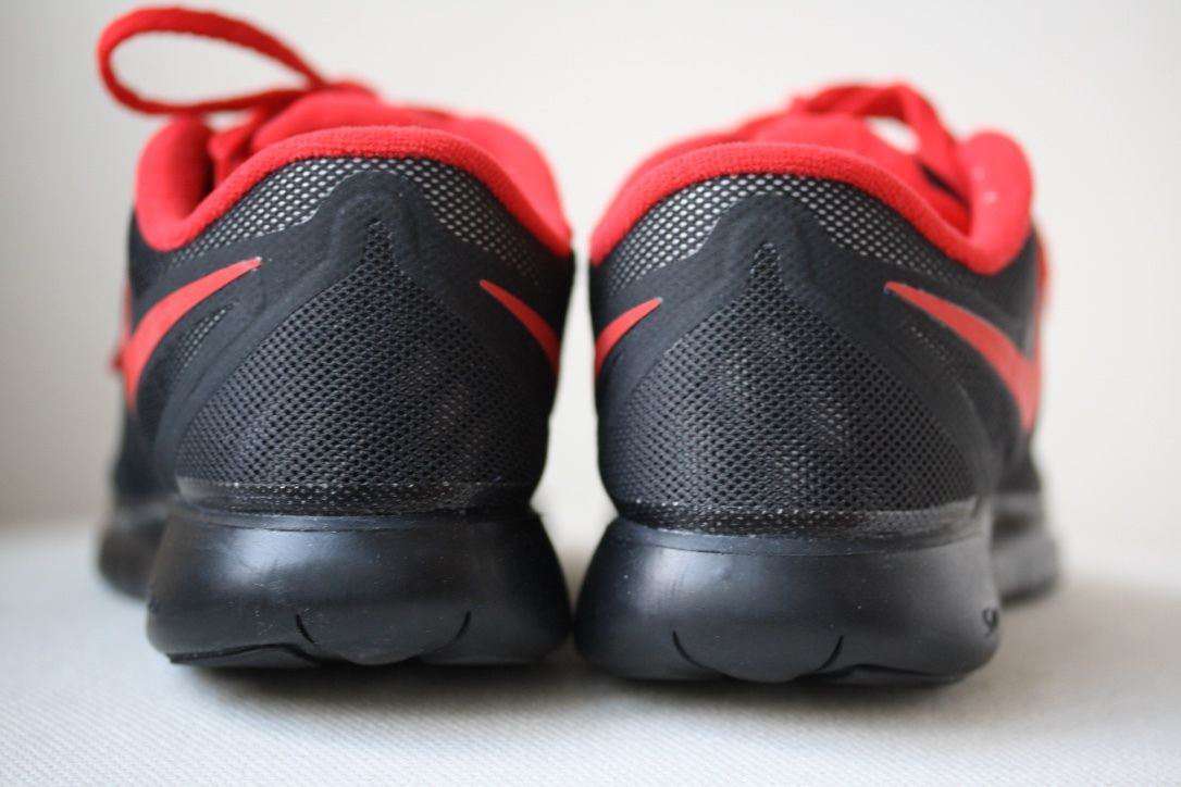 NIKE FREE 5.0 SHIELD ID BLACK RED TRAINERS 38 UK 4.5 US 7 - Image 5