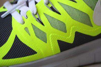 NIKE FREE 5.0 SHIELD ID NEON YELLOW TRAINERS 38 UK 4.5 US 7 - Image 7