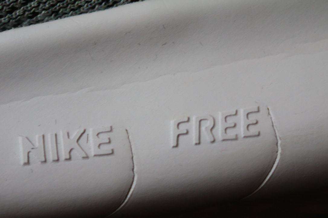 NIKE FREE RUN ID GREY TRAINERS 39 UK 5.5 US 8 - Image 2