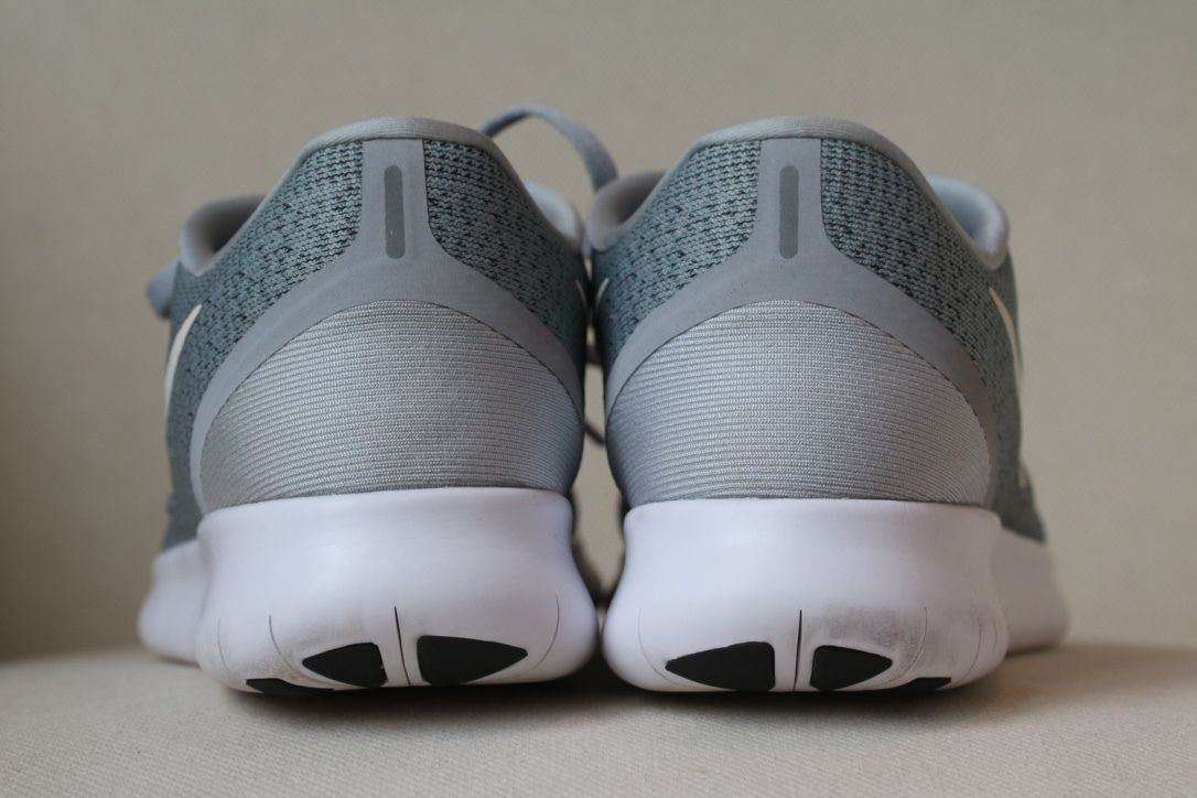 NIKE FREE RUN ID GREY TRAINERS 39 UK 5.5 US 8 - Image 5