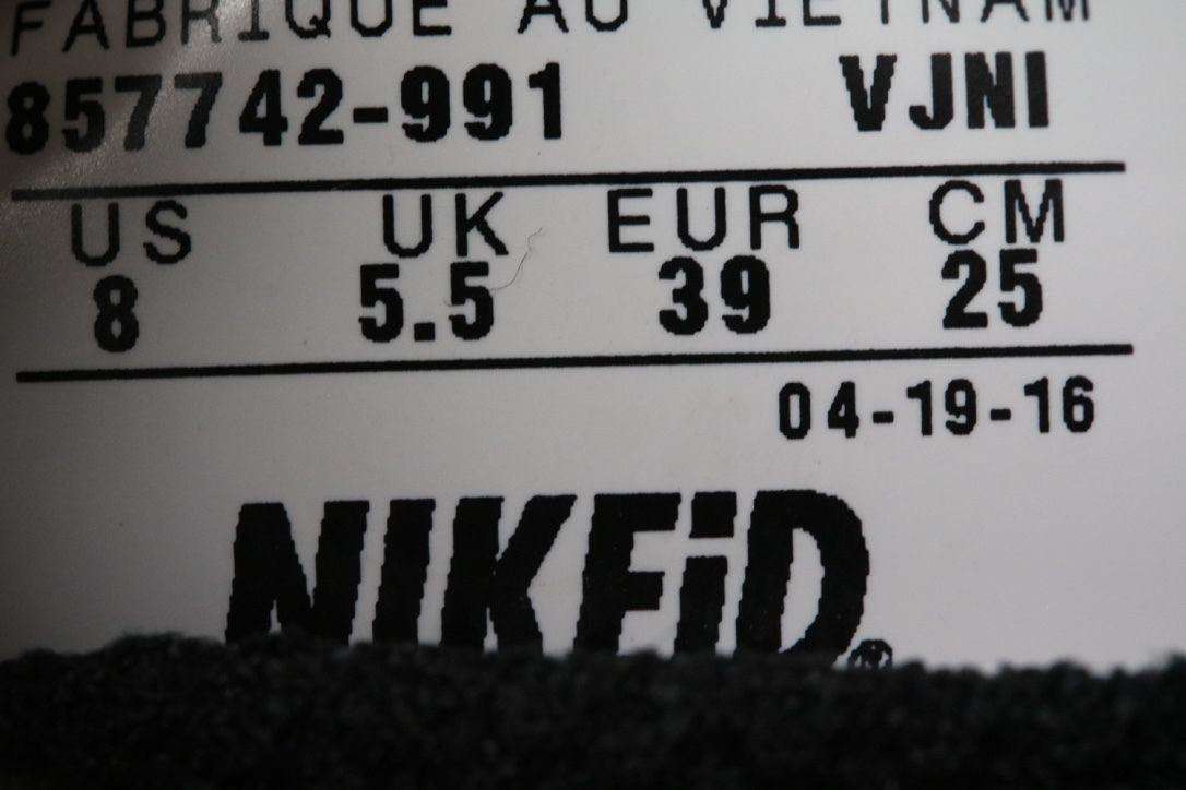 NIKE FREE RUN ID GREY TRAINERS 39 UK 5.5 US 8 - Image 7