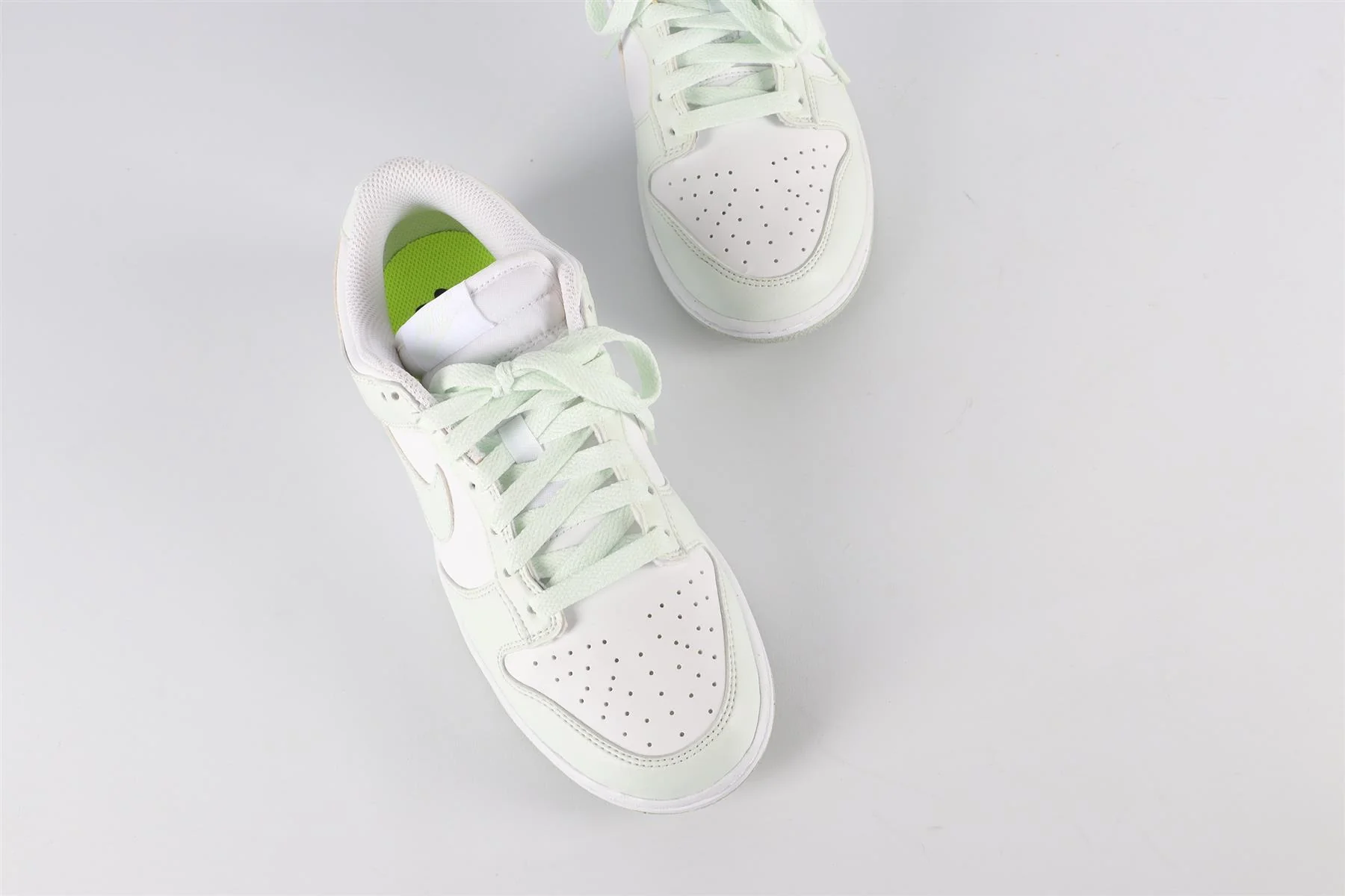 NIKE GREEN DUNK WHITE MINT SNEAKERS EU 38.5 UK 5 US 7.5 - Image 4