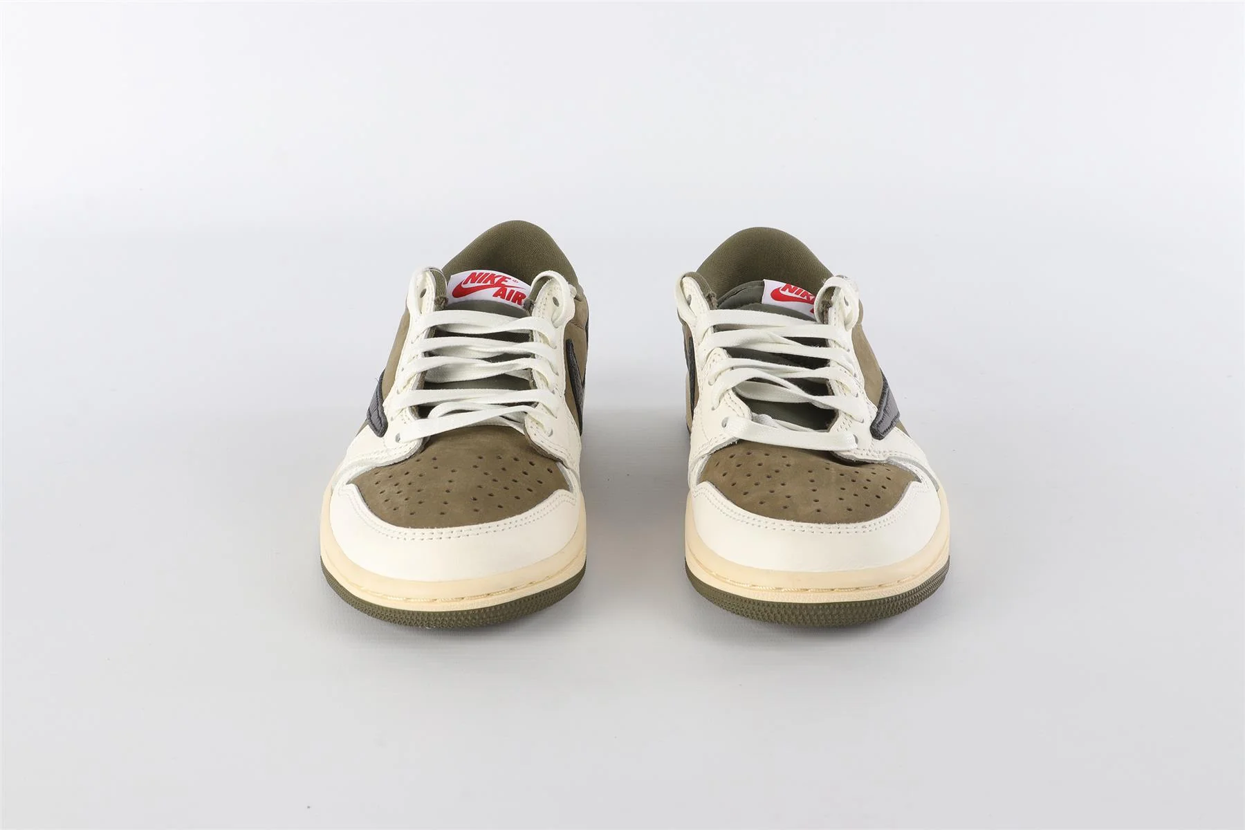 NIKE GREEN LEATHER TRAINERS EU 37 UK 4 US 6.5 - Image 3