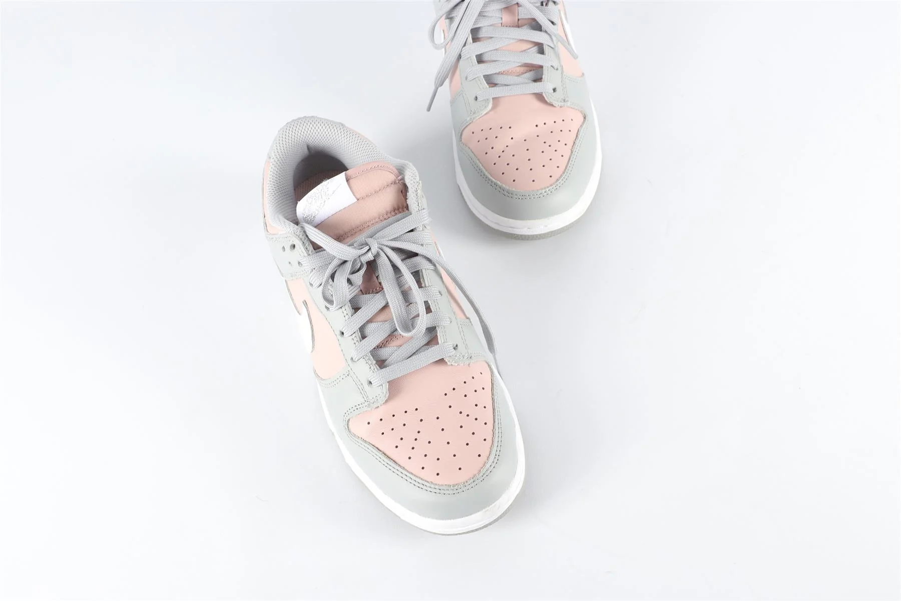 NIKE GREY DUNK PINK OXFORD SNEAKERS EU 39 UK 5.5 US 7.5 - Image 4