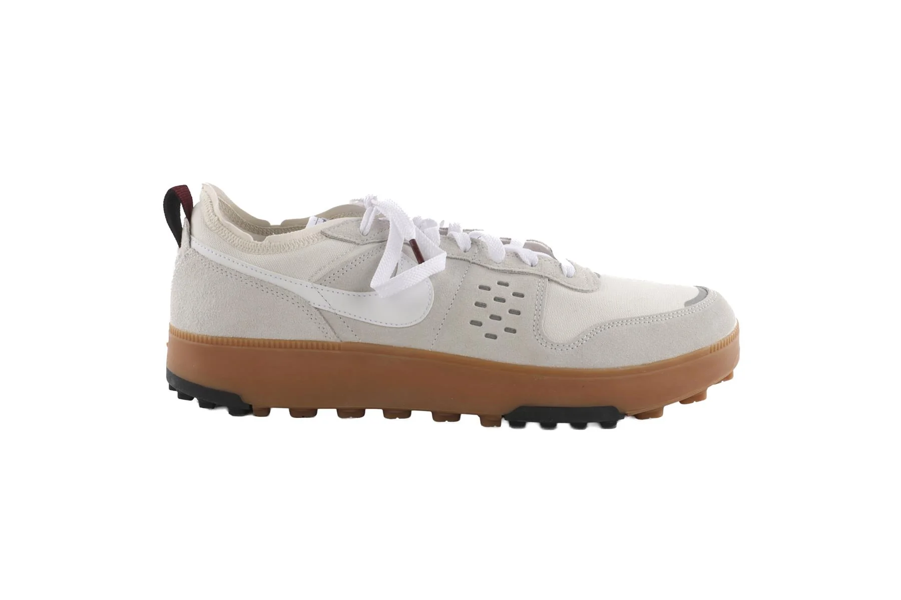 NIKE GREY MEN'S C1TY VAST GREY PHANTOM GUM CANVAS SNEAKERS EU 47.5 UK 12 US 13 - Image 2