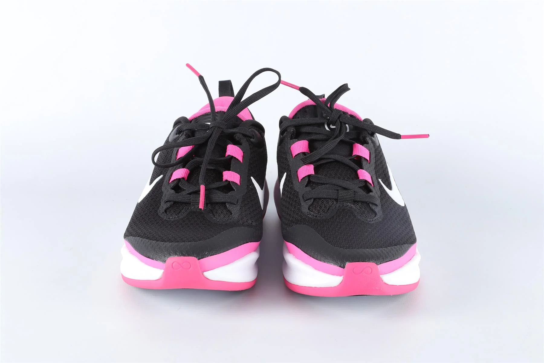 NIKE KIDS GIRLS INFINITY FLOW BLACK SNEAKERS EU 36.5 UK 4. US 4.5Y - Image 3