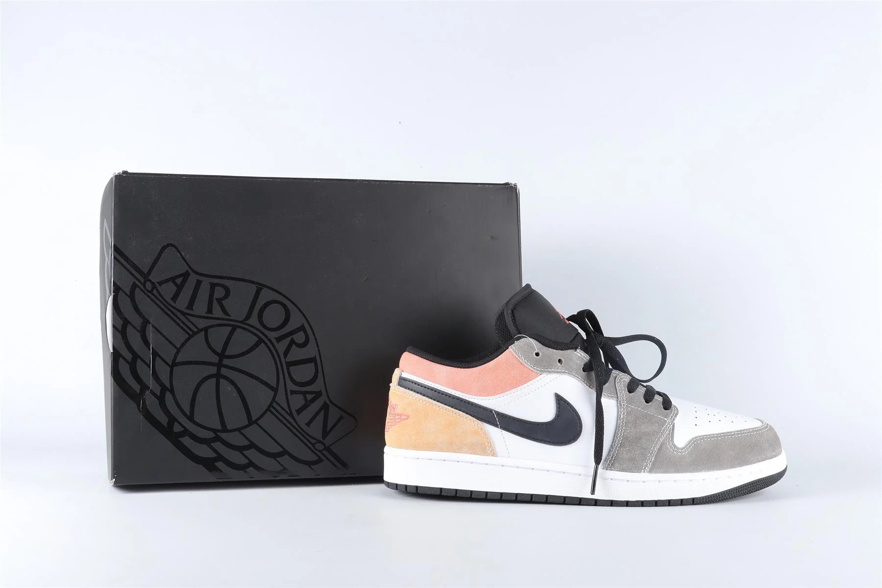 NIKE MULTI MENS AIR JORDAN 1 FLIGHT CLUB SNEAKERS EU 44 UK 9 US 10 - Image 7