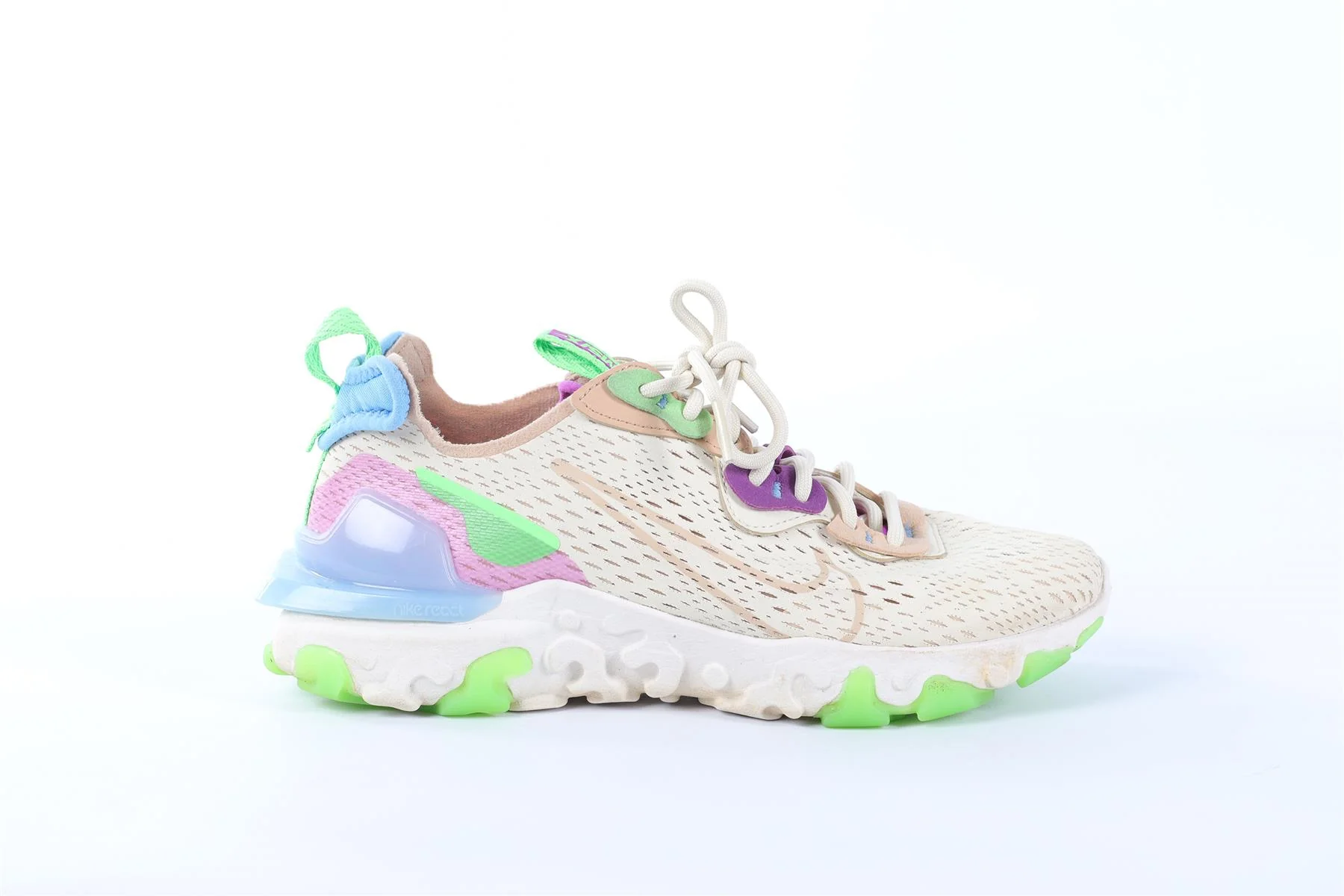 NIKE MULTI REACT VISION MESH SNEAKERS EU 39 UK 5.5 US 8 - Image 2