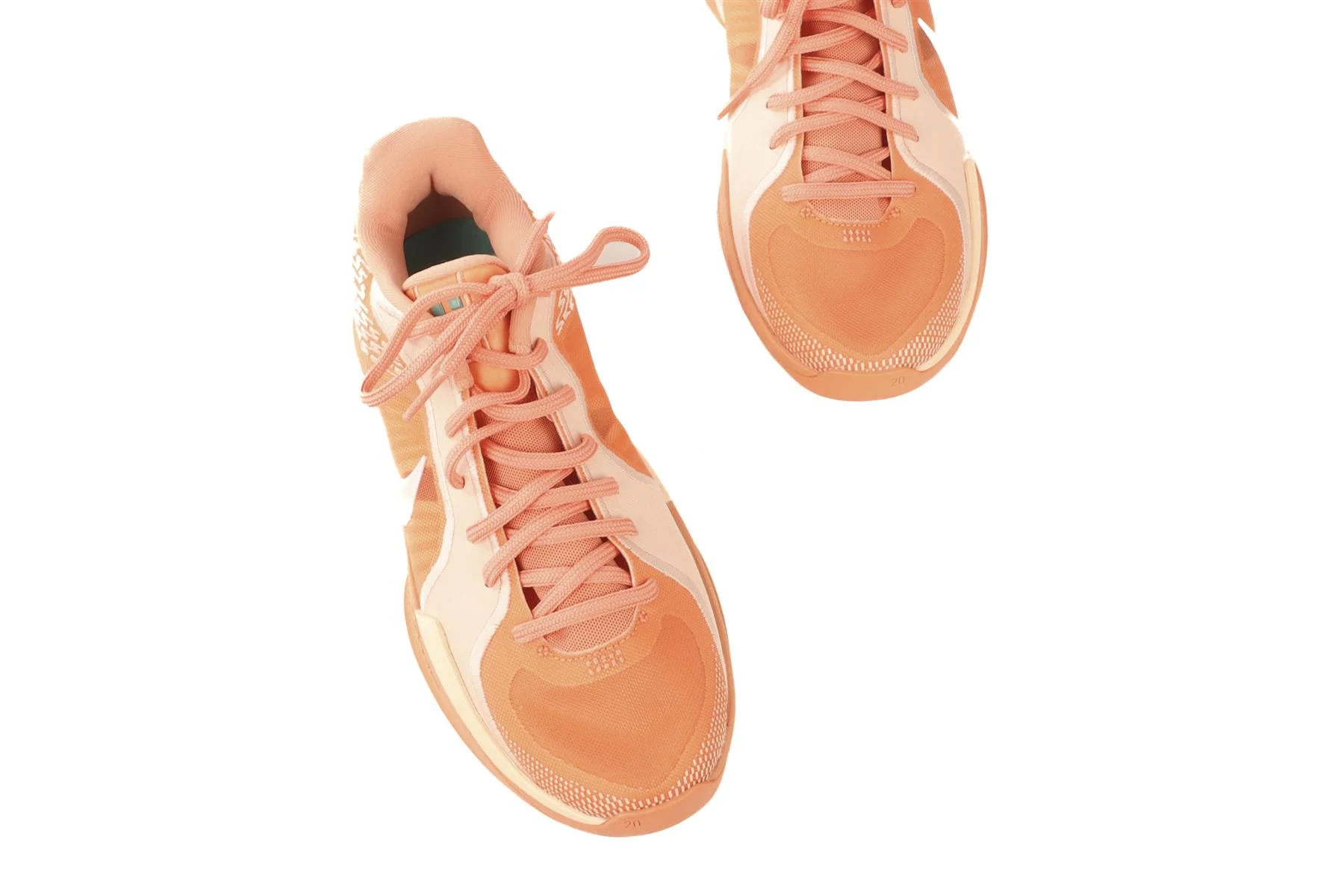 NIKE ORANGE SABRINA 2 APRICOT AGATE SNEAKERS EU 38 UK 4.5 US 7 - Image 4