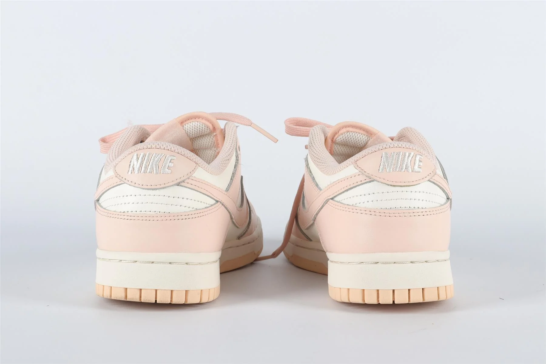 NIKE PINK DUNK ORANGE PEARL SNEAKERS EU 39 UK 5.5 US 8 - Image 5