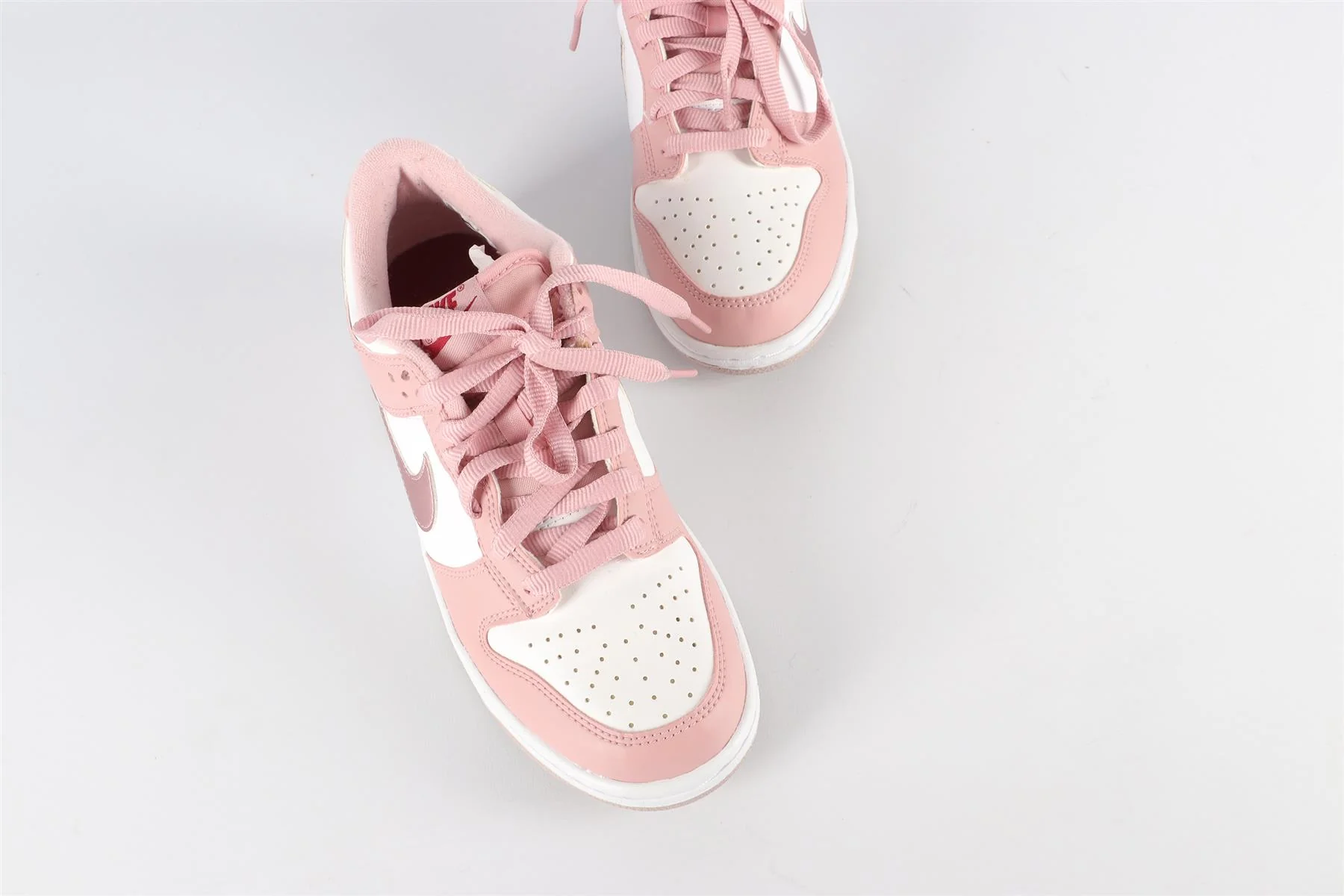 NIKE PINK DUNK PINK VELVET SNEAKERS EU 38.5 UK 5.5 US 6 - Image 4