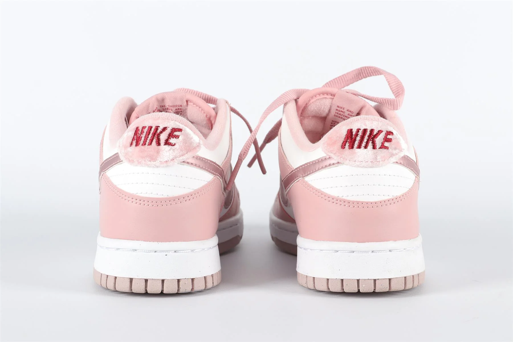 NIKE PINK DUNK PINK VELVET SNEAKERS EU 38.5 UK 5.5 US 6 - Image 5