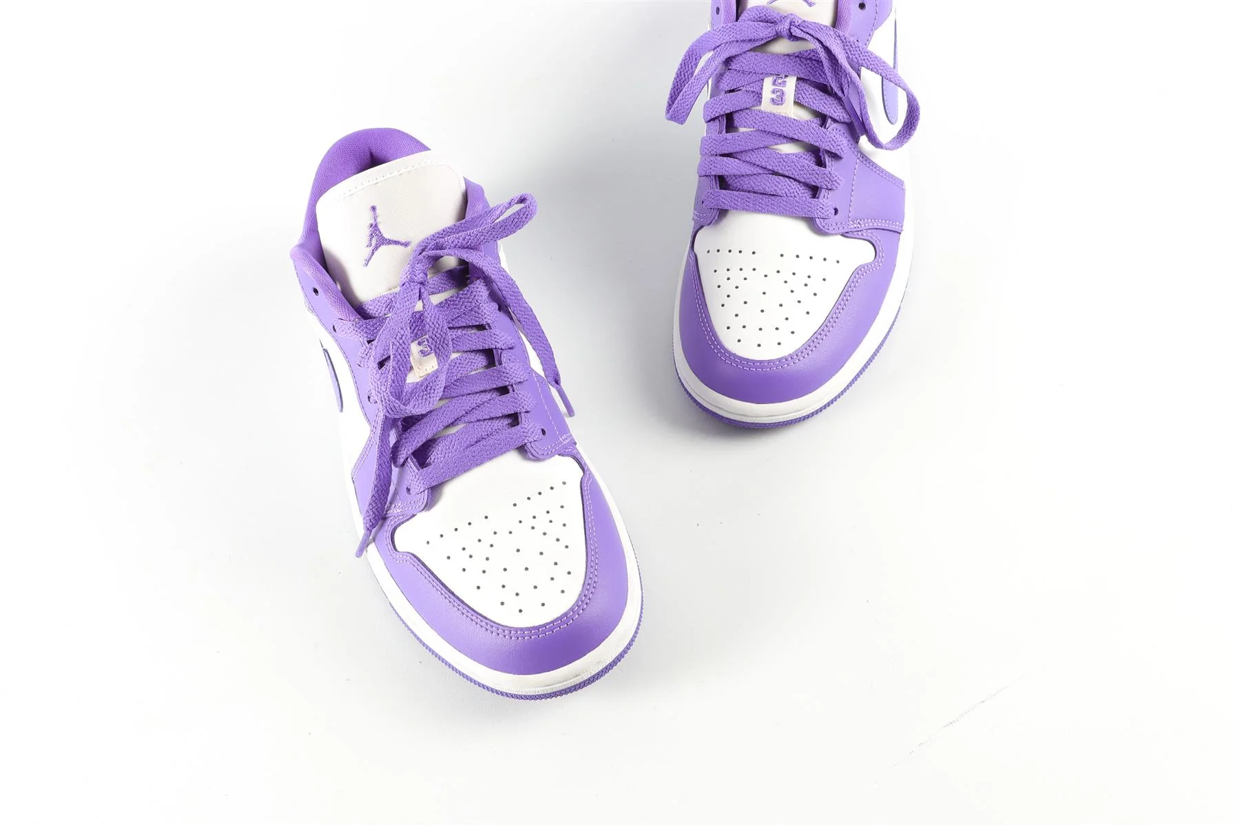 NIKE PURPLE AIR JORDAN 1 PSYCHIC PURPLE SNEAKERS EU 39 UK 5.5 US 8 - Image 4