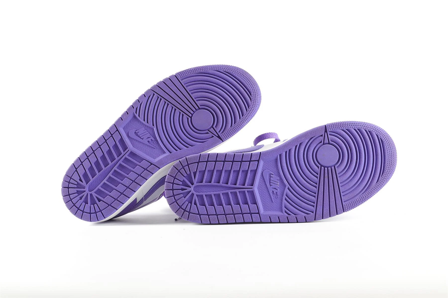 NIKE PURPLE AIR JORDAN 1 PSYCHIC PURPLE SNEAKERS EU 39 UK 5.5 US 8 - Image 6