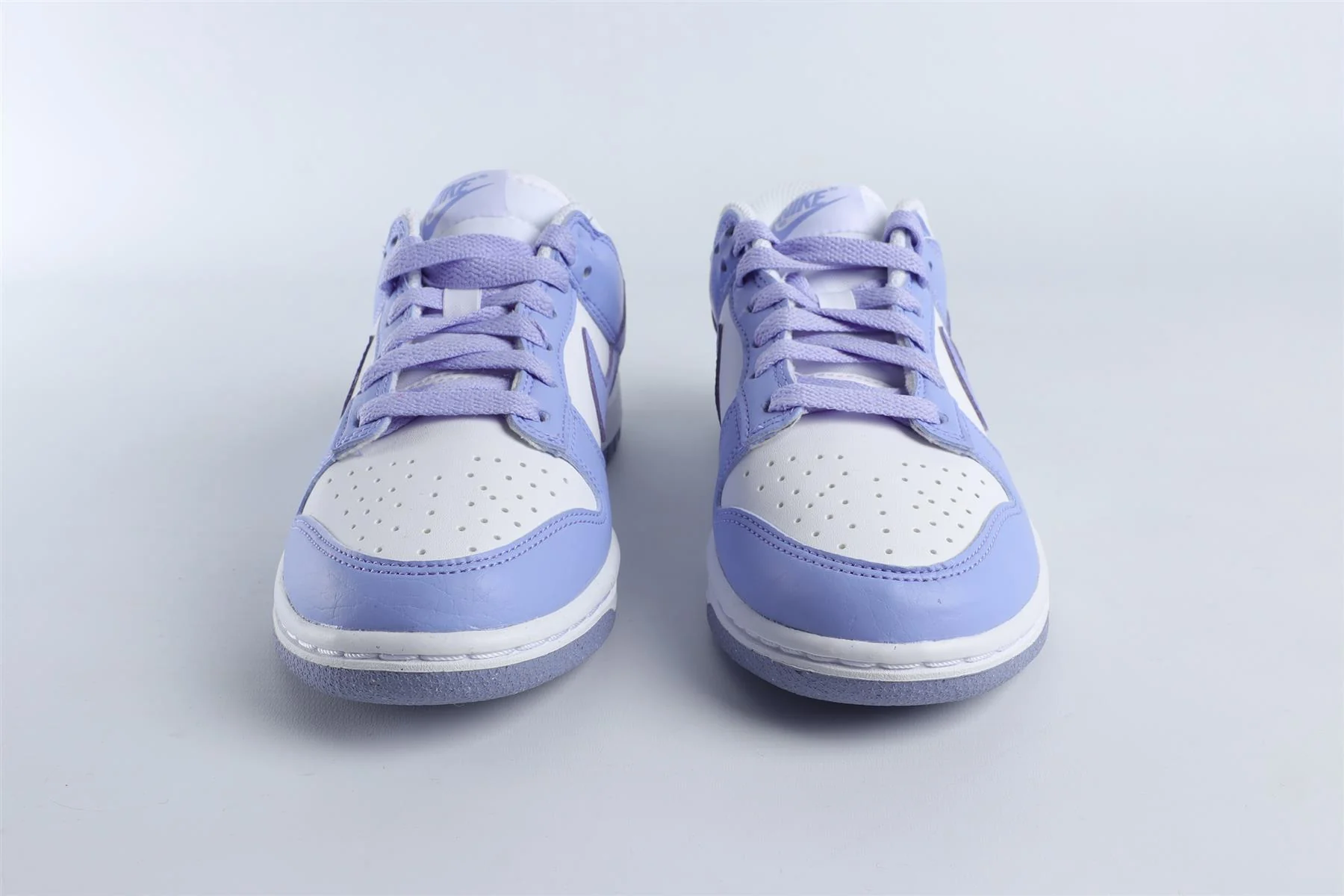 NIKE PURPLE KIDS LEATHER SNEAKERS EU 35.5 UK 3 US 3.5 - Image 3
